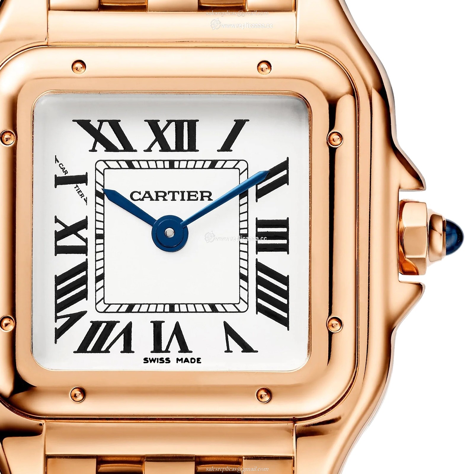 Replica Cartier Panthere de Cartier details small model quartz movement. Case in rose gold 750/1000 dimensions: 23 mm x 30 mm WGPN0040 2 Replica Cartier Panthere de Cartier details small model quartz movement. Case in rose gold 750/1000 dimensions: 23 mm x 30 mm WGPN0040