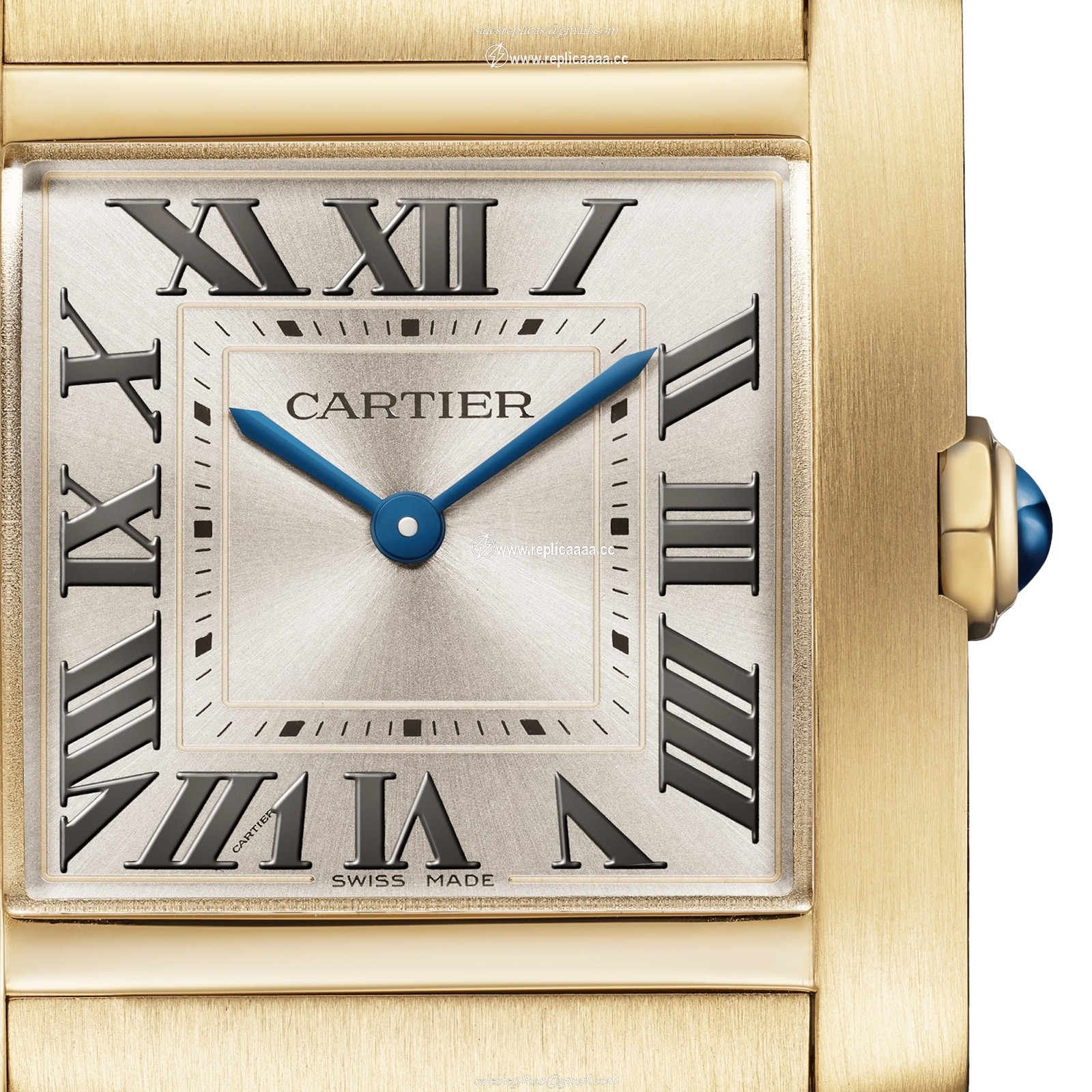 Replica Cartier Tank Francaise details Medium Model Quartz Movement Yellow Gold WGTA0113 2 Replica Cartier Tank Francaise details Medium Model Quartz Movement Yellow Gold WGTA0113