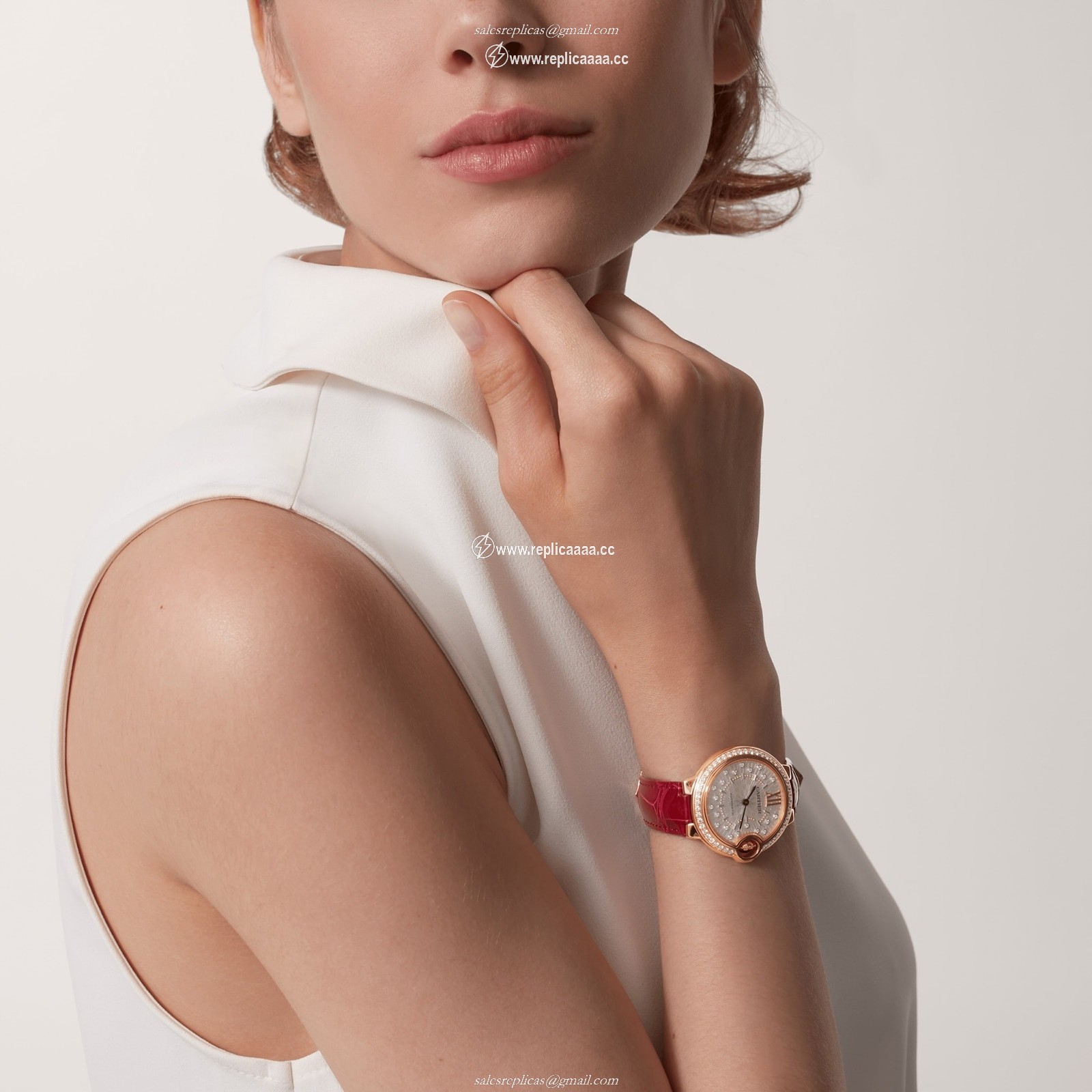 Replica Cartier Ballon Bleu De Cartier details 33mm Self-Winding Mechanical Movement Rose Gold WJBB0080 2 Replica Cartier Ballon Bleu De Cartier details 33mm Self-Winding Mechanical Movement Rose Gold WJBB0080
