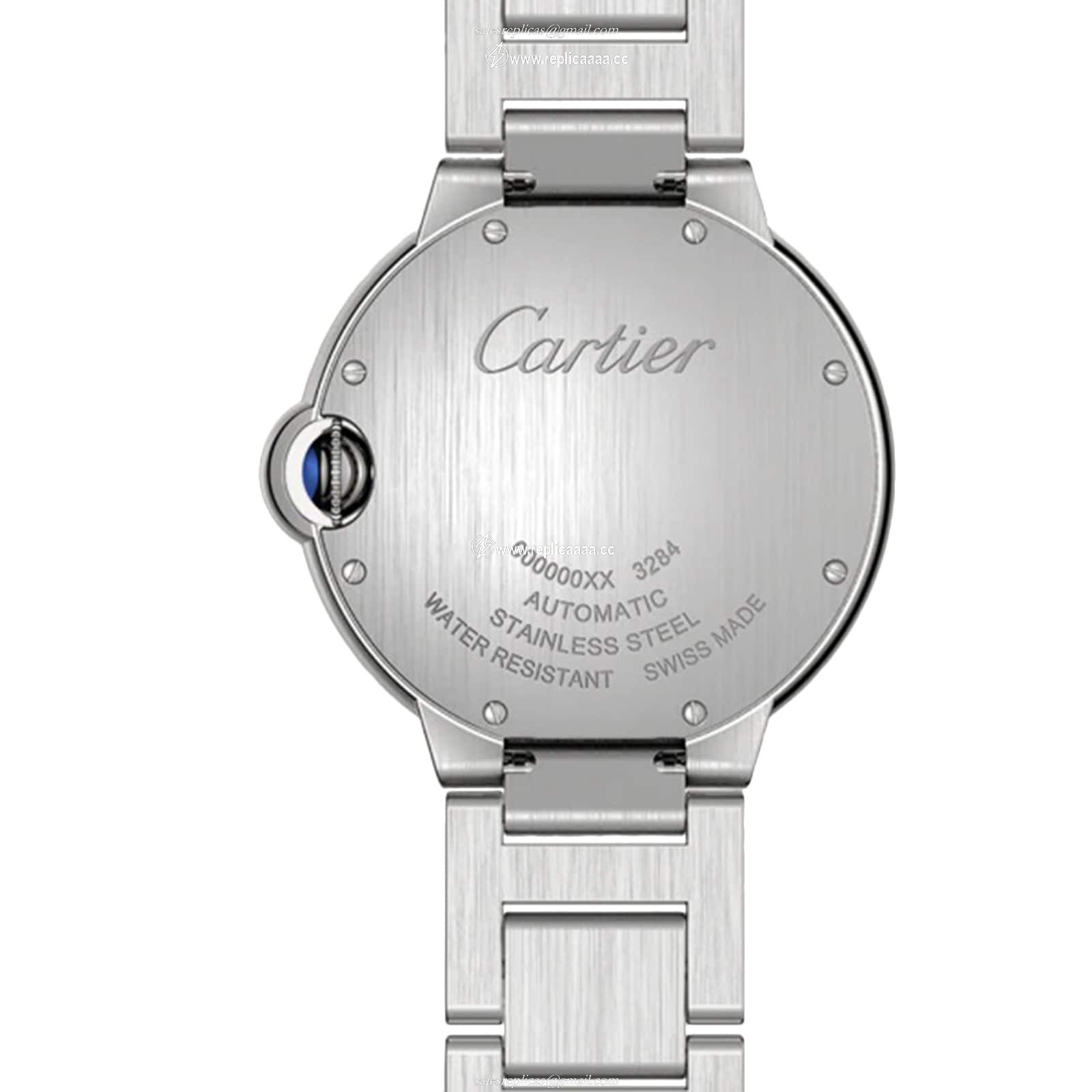 Replica Cartier Ballon Bleu De Cartier details 36mm Mechanical Movement With Automatic Winding Steel W4BB0024 2 Replica Cartier Ballon Bleu De Cartier details 36mm Mechanical Movement With Automatic Winding Steel W4BB0024