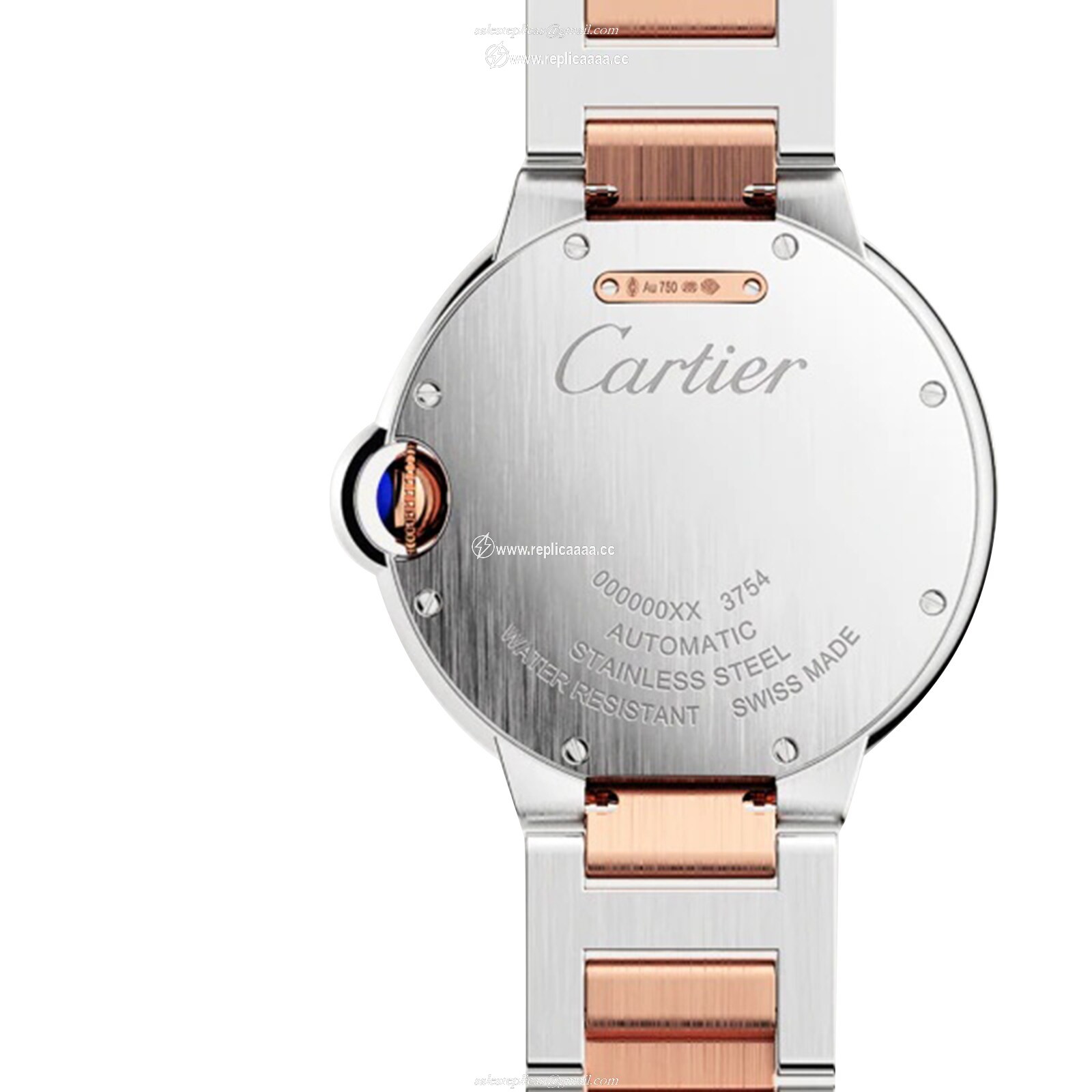 Replica Cartier Ballon Bleu De Cartier details 36 Mm Mechanical Movement With Automatic Winding. Steel Case Rose Gold W2BB0033 2 Replica Cartier Ballon Bleu De Cartier details 36 Mm Mechanical Movement With Automatic Winding. Steel Case Rose Gold W2BB0033