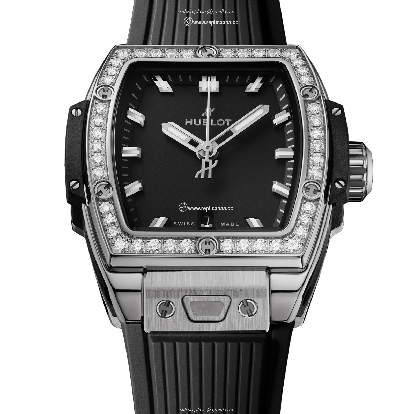 Replica Hublot Spirit Of Big Bang Steel Diamonds 32mm 682.SX.1170.RX.1204 2 Replica Hublot Spirit Of Big Bang Steel Diamonds 32mm 682.SX.1170.RX.1204