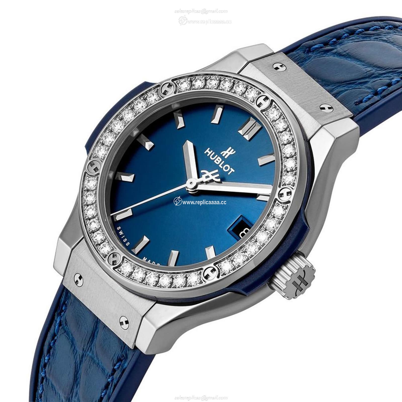 Replica Hublot Classic Fusion Diamond 33mm Ladies details 581.NX.7170.LR.1104 2 Replica Hublot Classic Fusion Diamond 33mm Ladies details 581.NX.7170.LR.1104