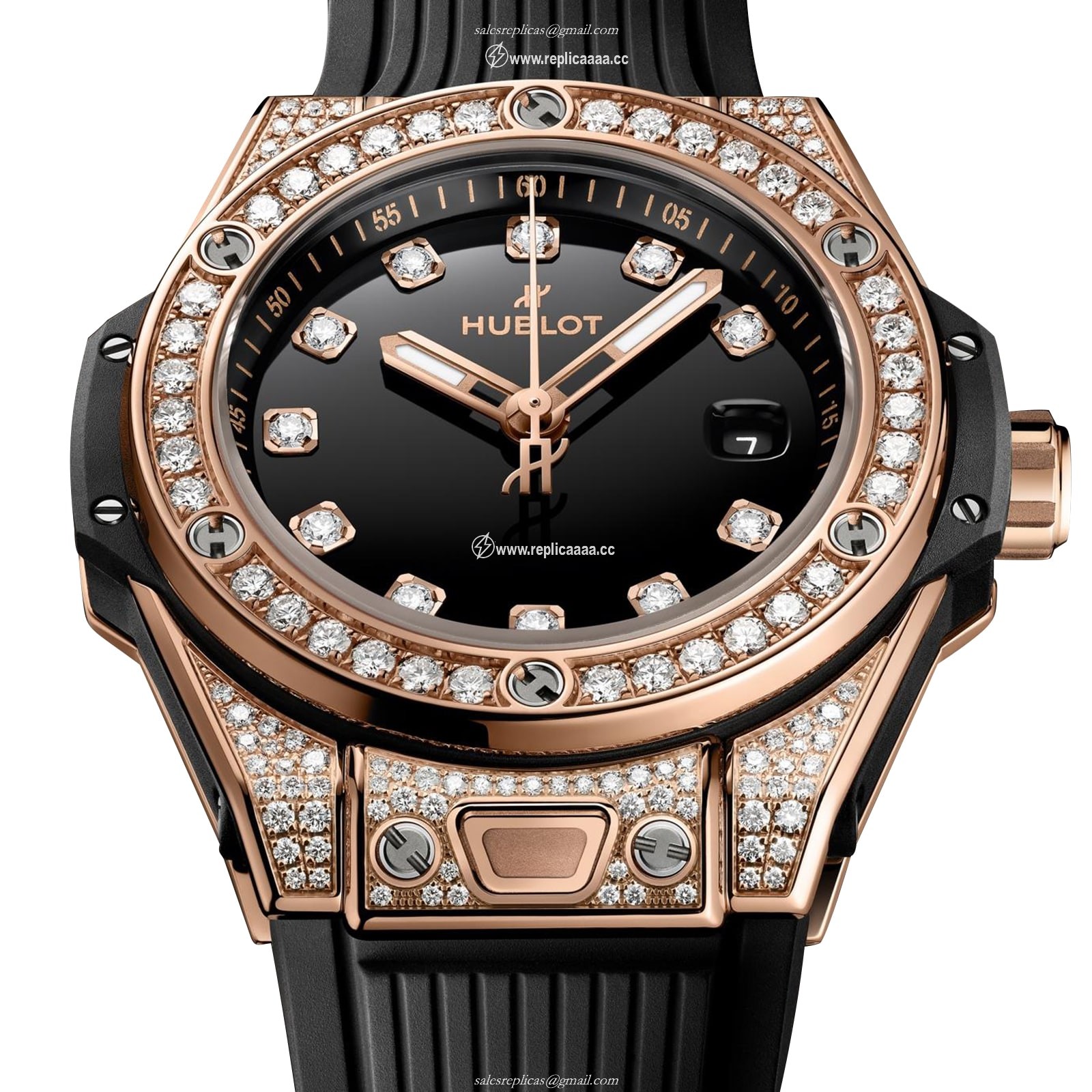Replica Hublot Big Bang One Click Kings Gold 33mm 485.OX.1280.RX.1604