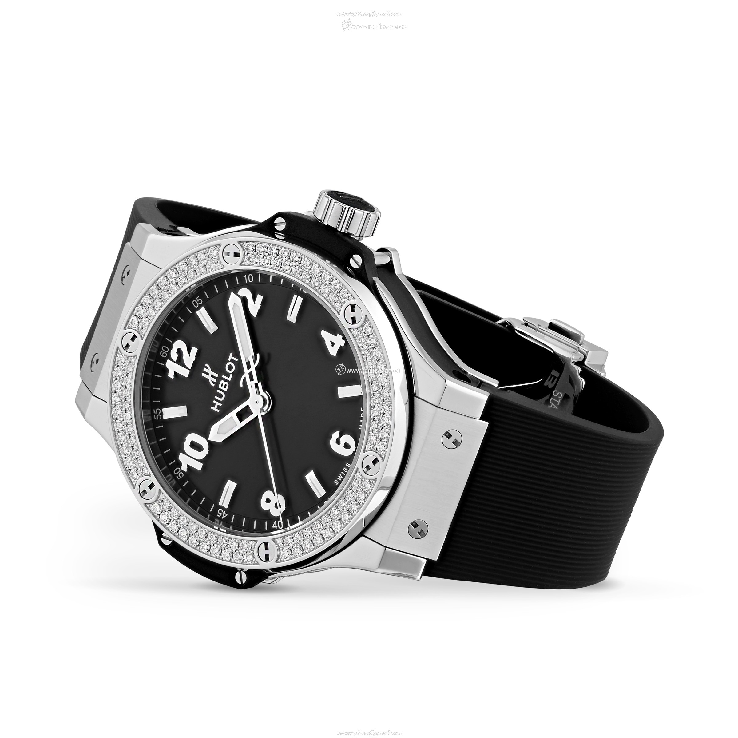 Replica Hublot Big Bang Steel Diamonds 38mm 361.SX.1270.RX.1104 2 Replica Hublot Big Bang Steel Diamonds 38mm 361.SX.1270.RX.1104