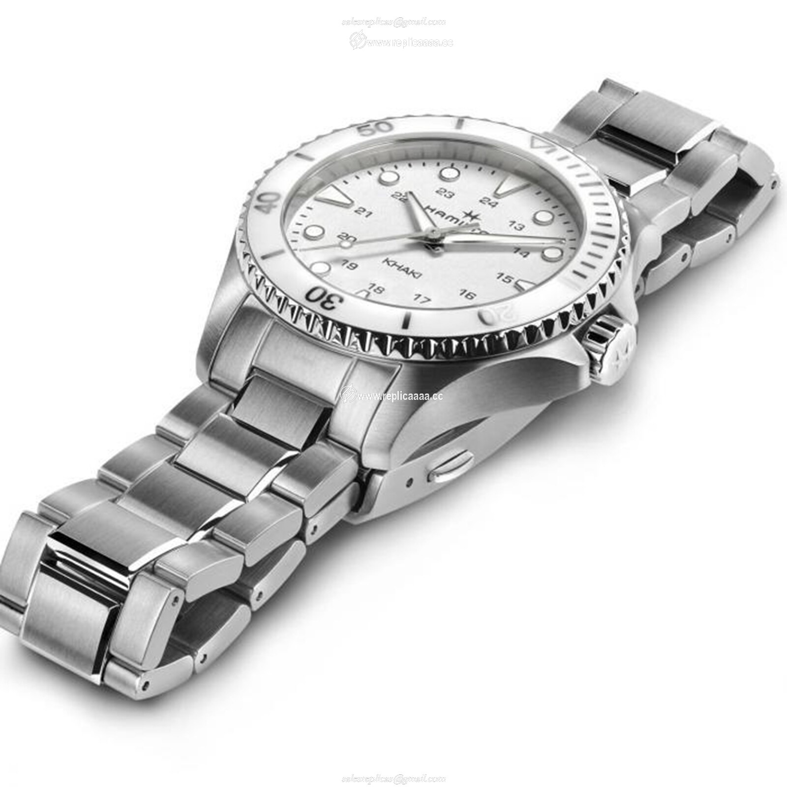 Replica Hamilton Khaki Navy Scuba 37mm Ladies details H82221110