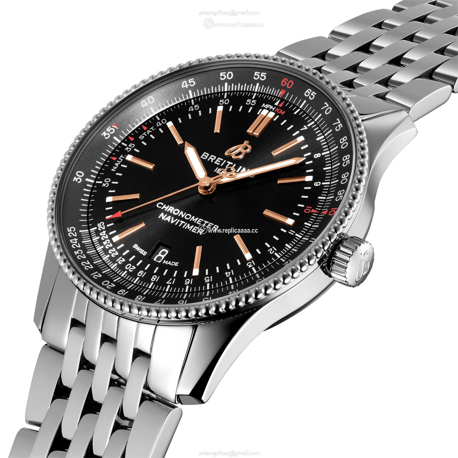 Replica Breitling Navitimer Automatic 41 Stainless Steel details A17326241B1A1 2 Replica Breitling Navitimer Automatic 41 Stainless Steel details A17326241B1A1