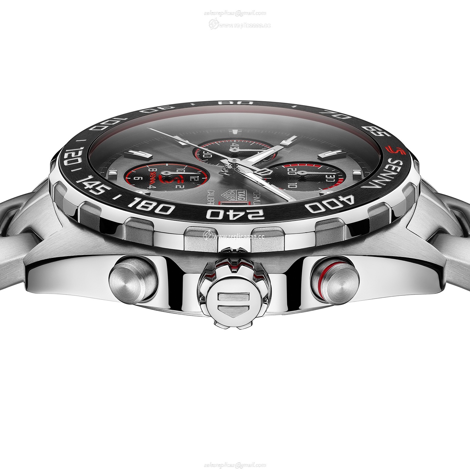 Replica TAG Heuer Formula 1 Senna Special Edition 44mm Mens details CAZ201D.BA0633