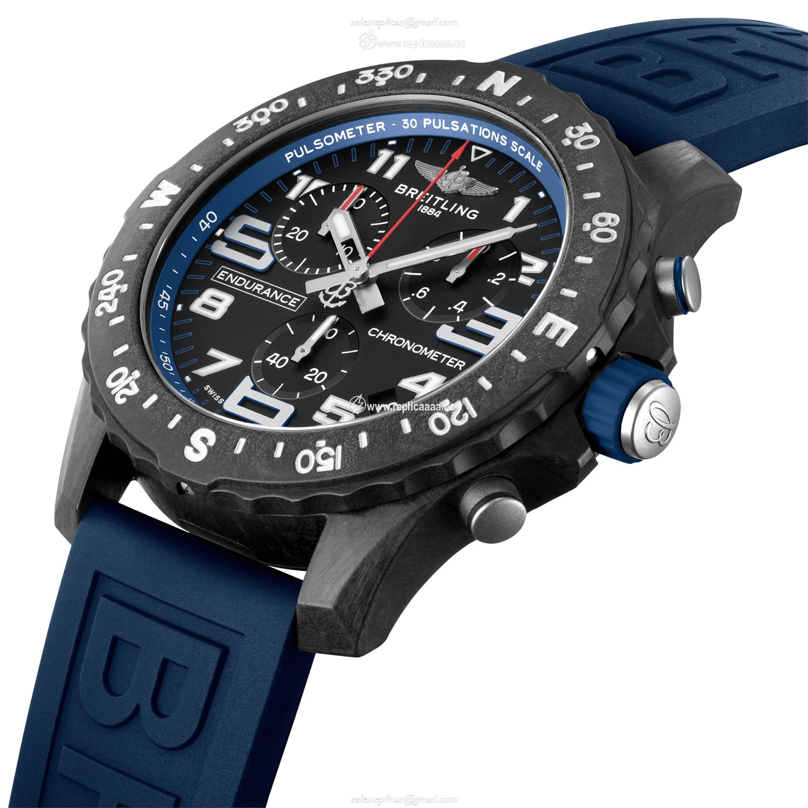 Replica Breitling Endurance Pro 44 Blue details X82310D51B1S1