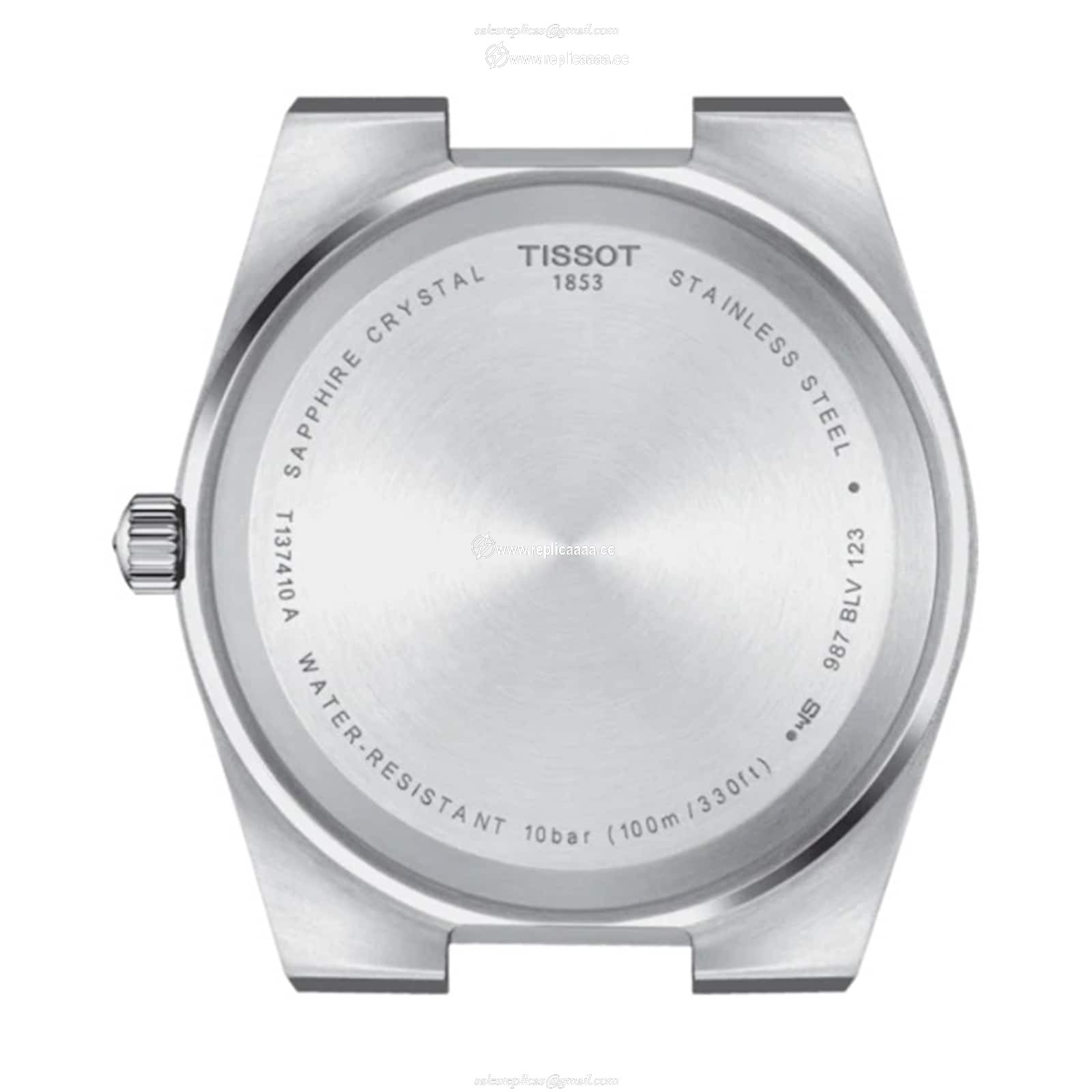 Replica Tissot T-Classic PRX 40mm Mens details Green T1374101109100 2 Replica Tissot T-Classic PRX 40mm Mens details Green T1374101109100