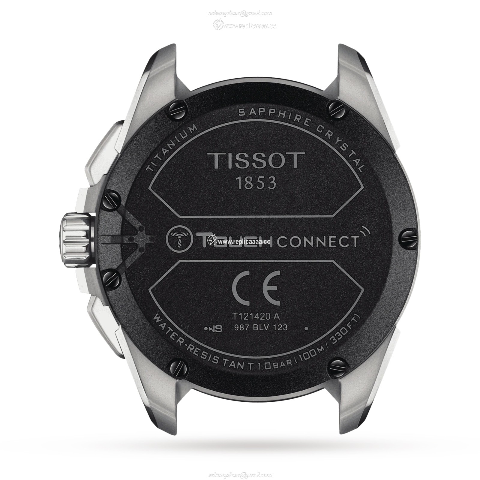 Replica Tissot T-Touch Connect Solar 47.5mm Mens details T1214204705106