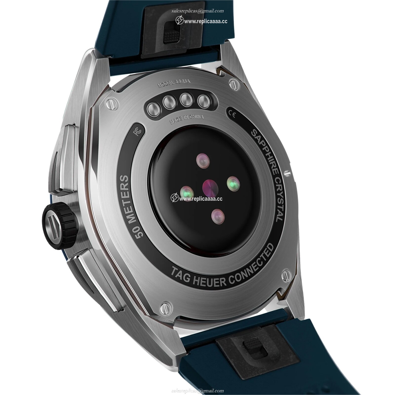 Replica TAG Heuer Connected Calibre E4 - 45mm details SBR8A11.BT6260