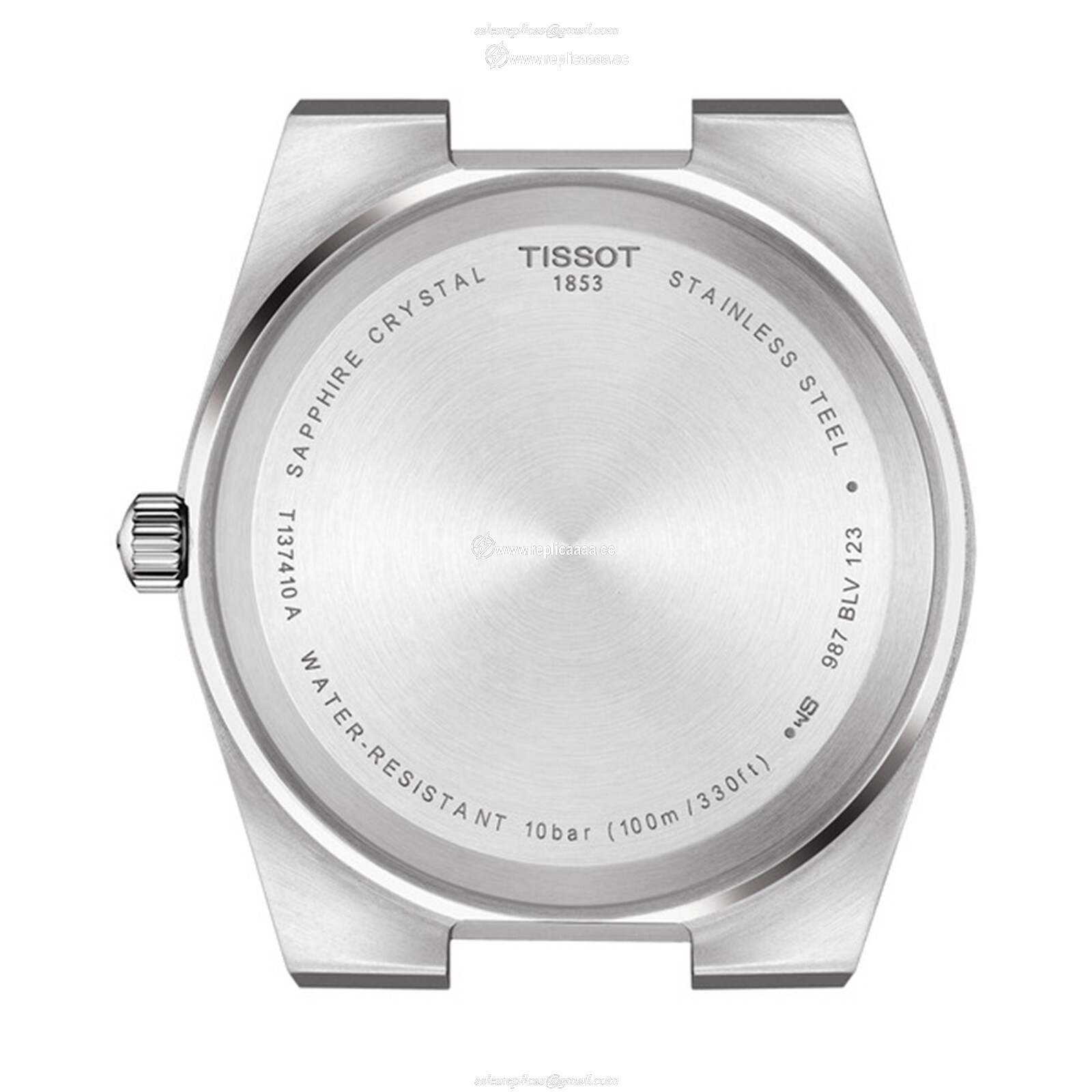 Replica Tissot T-Classic PRX 40mm Mens details T1374101105100