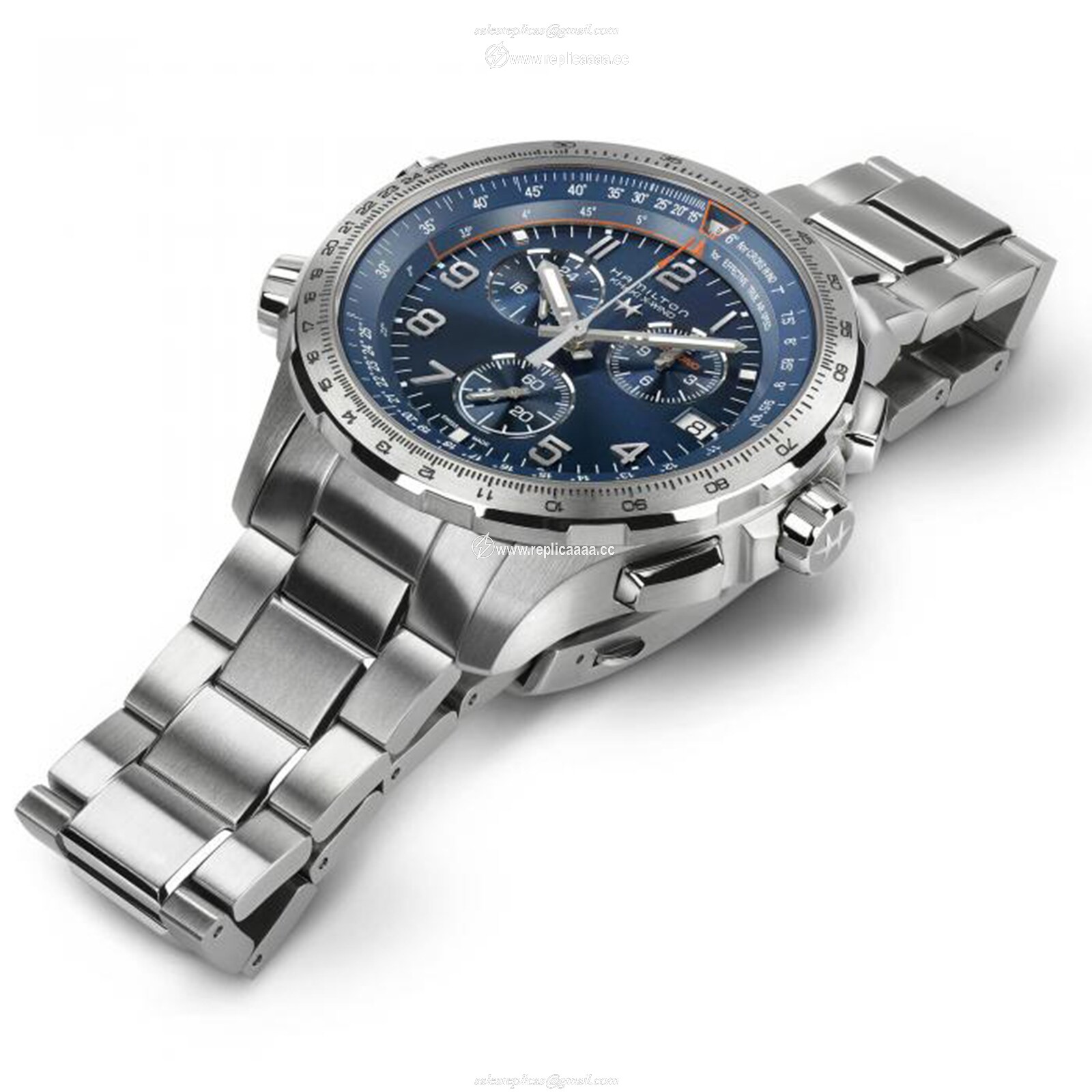 Replica Hamilton Khaki Aviation X-Wind 46mm Mens details H77922141