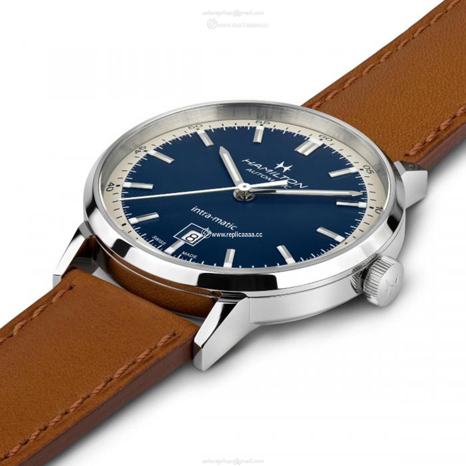 Replica Hamilton American Classic 40mm Mens details H38425540