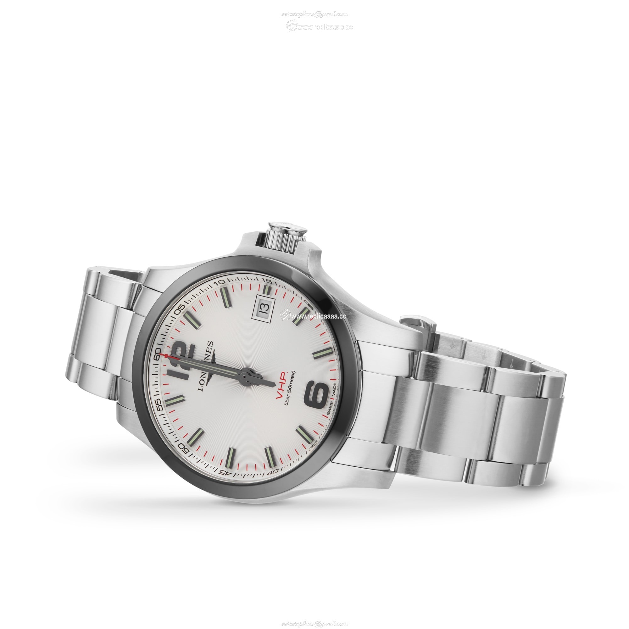 Replica Longines Conquest VHP 41mm Mens details Silver L37194766 2 Replica Longines Conquest VHP 41mm Mens details Silver L37194766