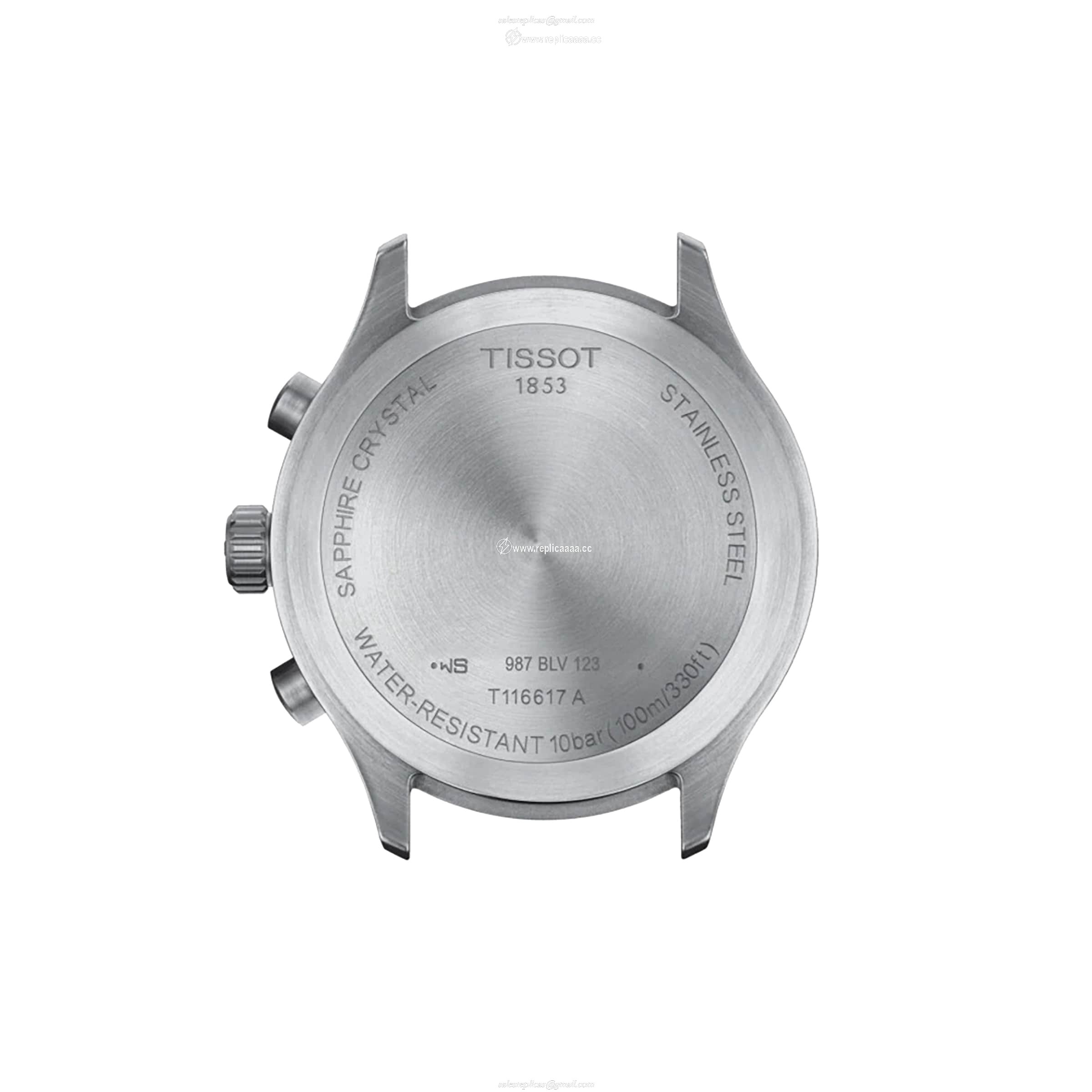 Replica Tissot T-Sport Chrono XL 45mm Mens details T1166171606200