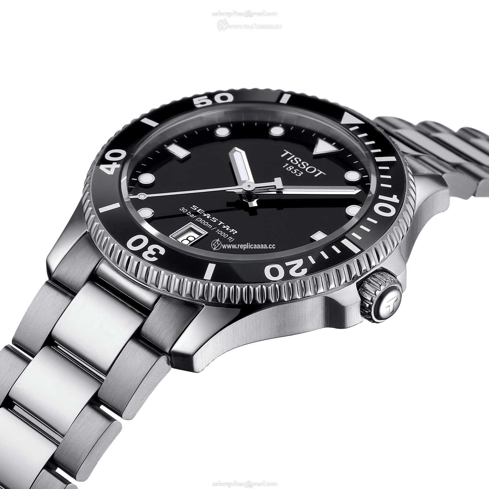 Replica Tissot Seastar 1000 40mm Mens details Black T1204101105100 2 Replica Tissot Seastar 1000 40mm Mens details Black T1204101105100