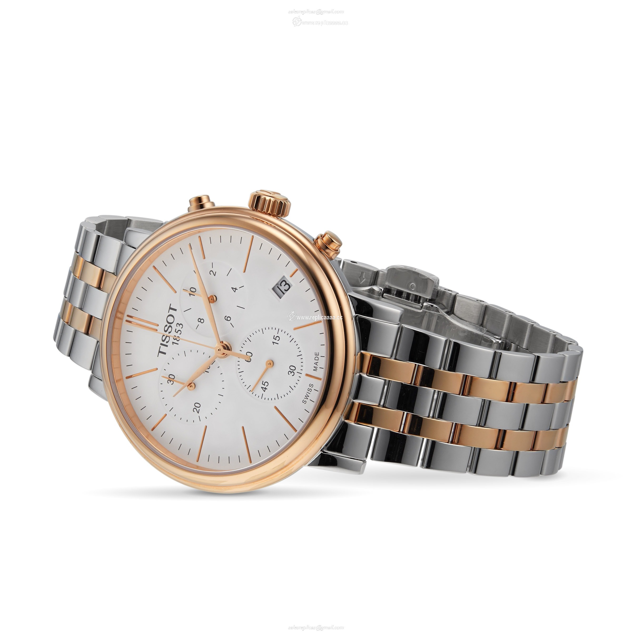 Replica Tissot T-Classic 41mm Mens details T1224172201100