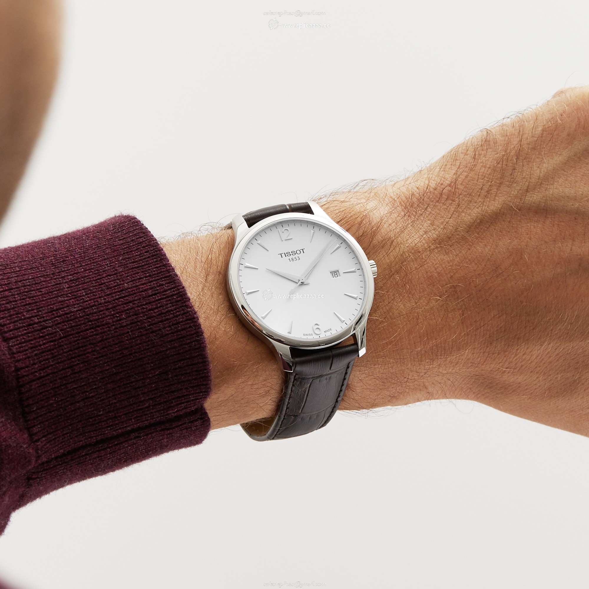 Replica Tissot T-Classic Tradition 42mm Mens details T0636101603700 2 Replica Tissot T-Classic Tradition 42mm Mens details T0636101603700