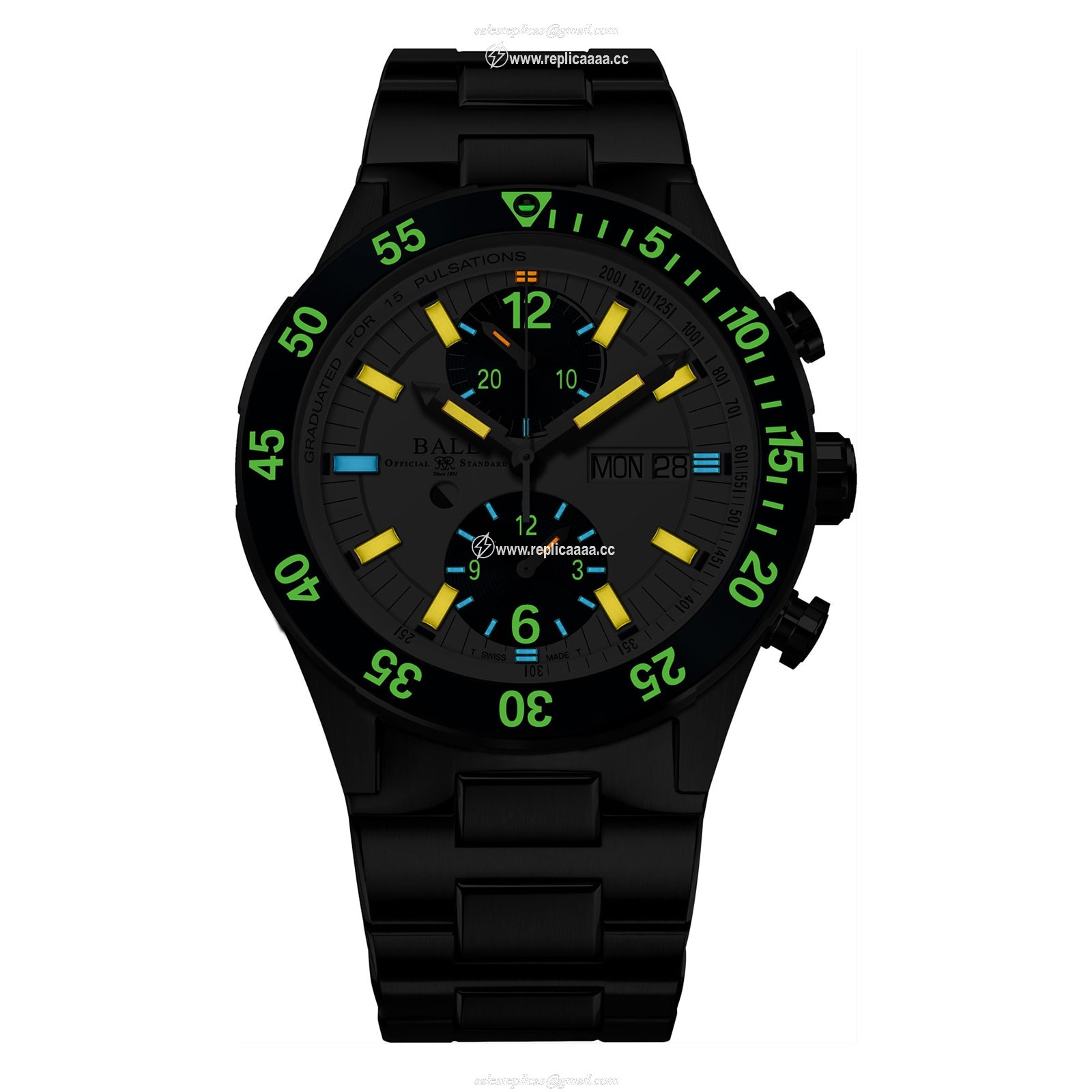 Replica BALL Roadmaster Rescue 42mm Limited Edition Mens details White DC3030C-S1-WH 2 Replica BALL Roadmaster Rescue 42mm Limited Edition Mens details White DC3030C-S1-WH