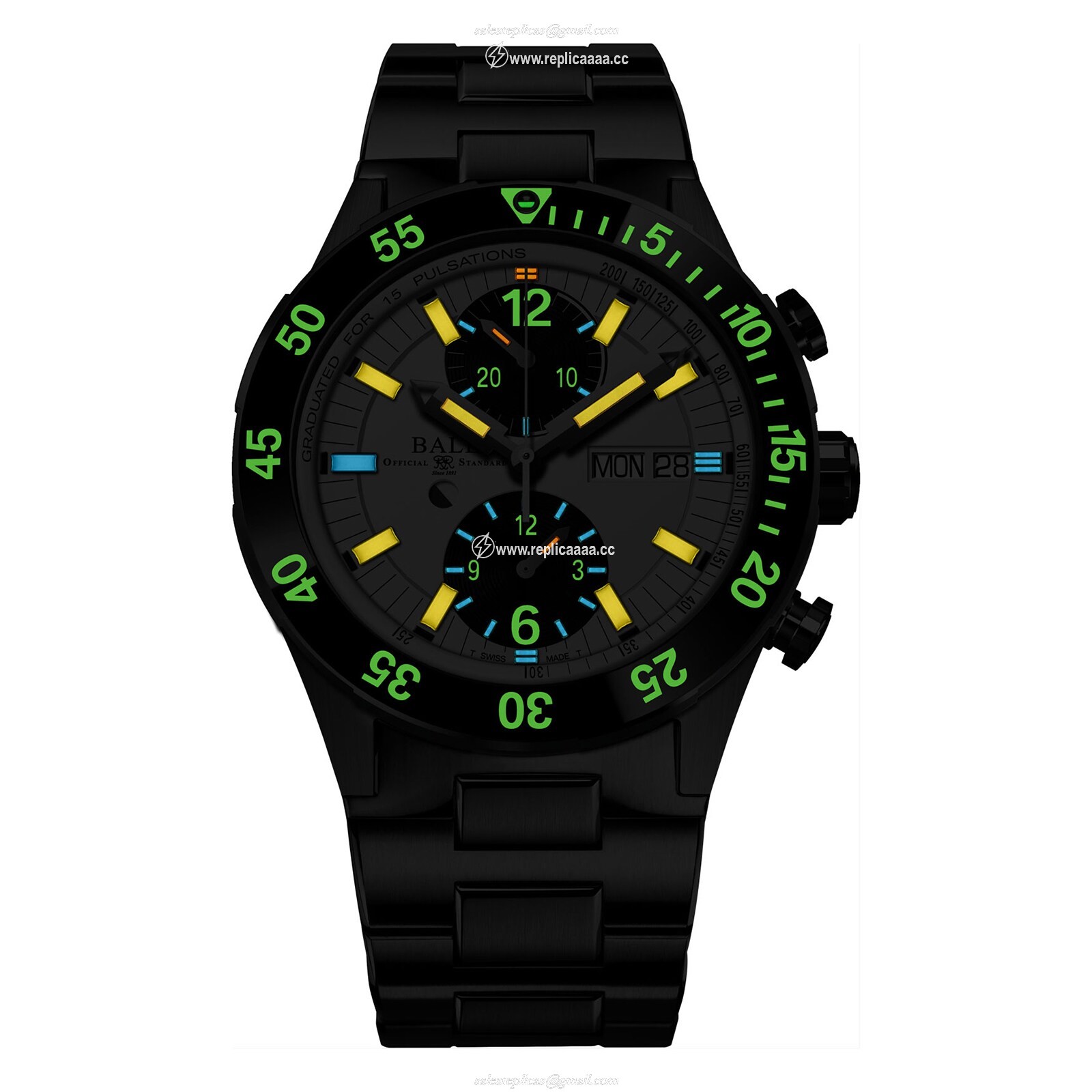 Replica BALL Roadmaster Rescue 42mm Limited Edition Mens details White DC3030C-S-WHBK