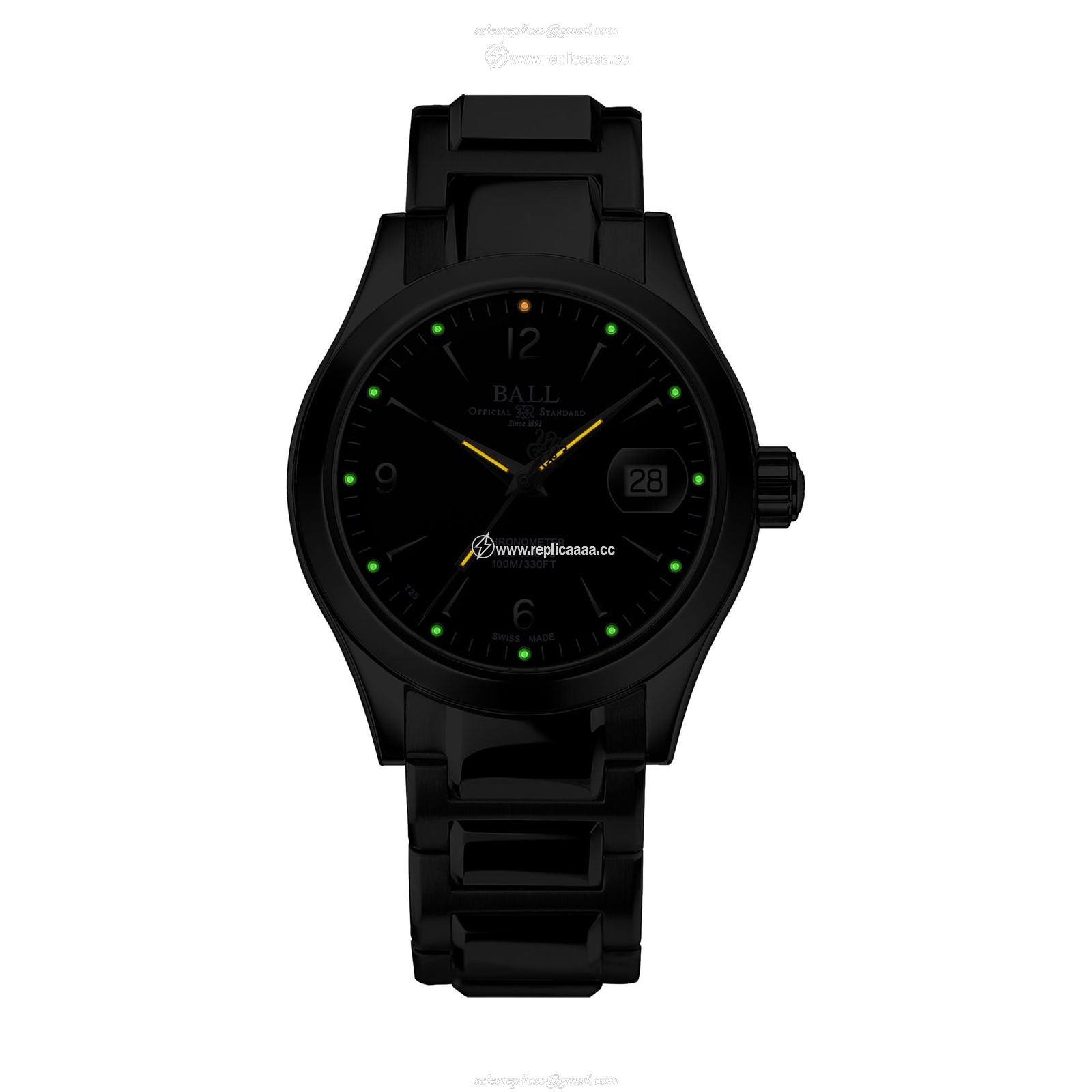 Replica BALL Engineer III Ohio Chronometer 40mm Mens details Black NM9026C-S5CJ-BK 2 Replica BALL Engineer III Ohio Chronometer 40mm Mens details Black NM9026C-S5CJ-BK