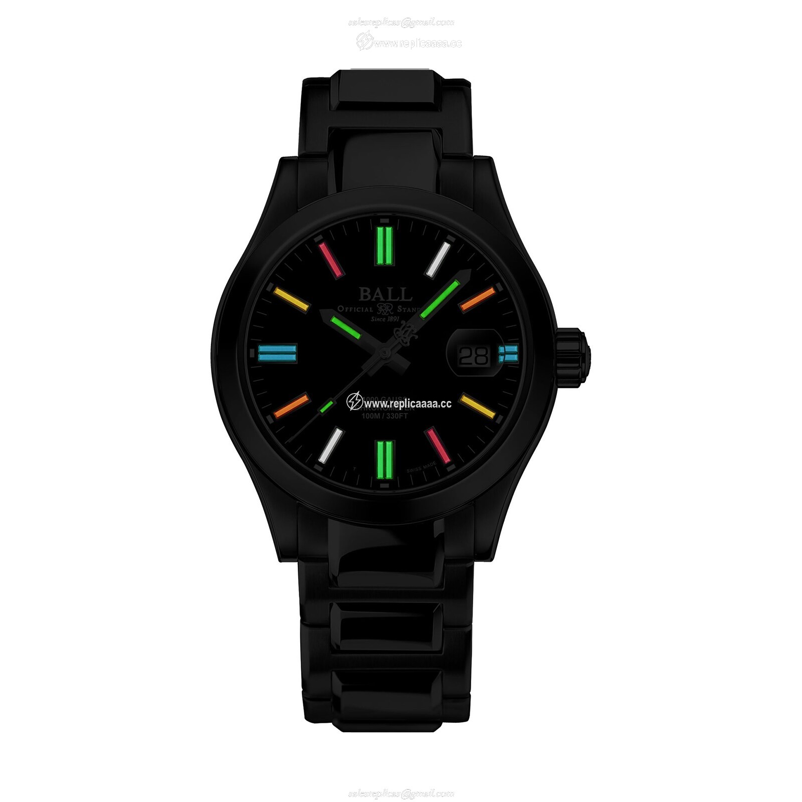 Replica BALL Engineer III Automatic Legend II 40mm Limited Edition Mens details Black NM9016C-S5C-BKR