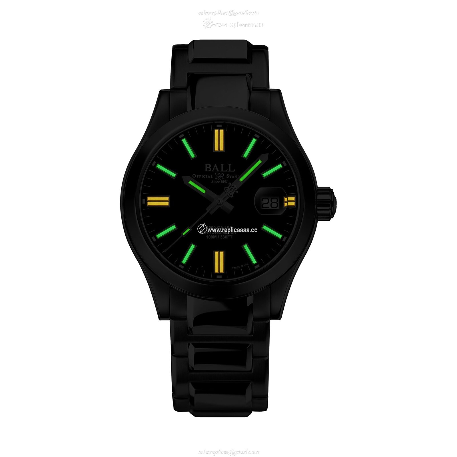 Replica BALL Engineer III Legend II 40mm Mens details Black NM9016C-S5C-BK