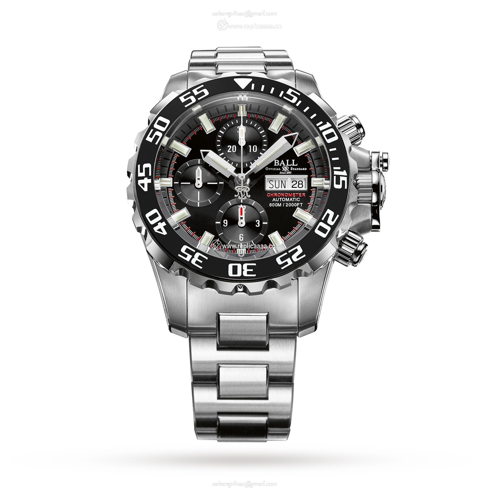 Replica BALL Engineer Hydrocarbon NEDU 42mm Mens details DC3226A-S4C-BK