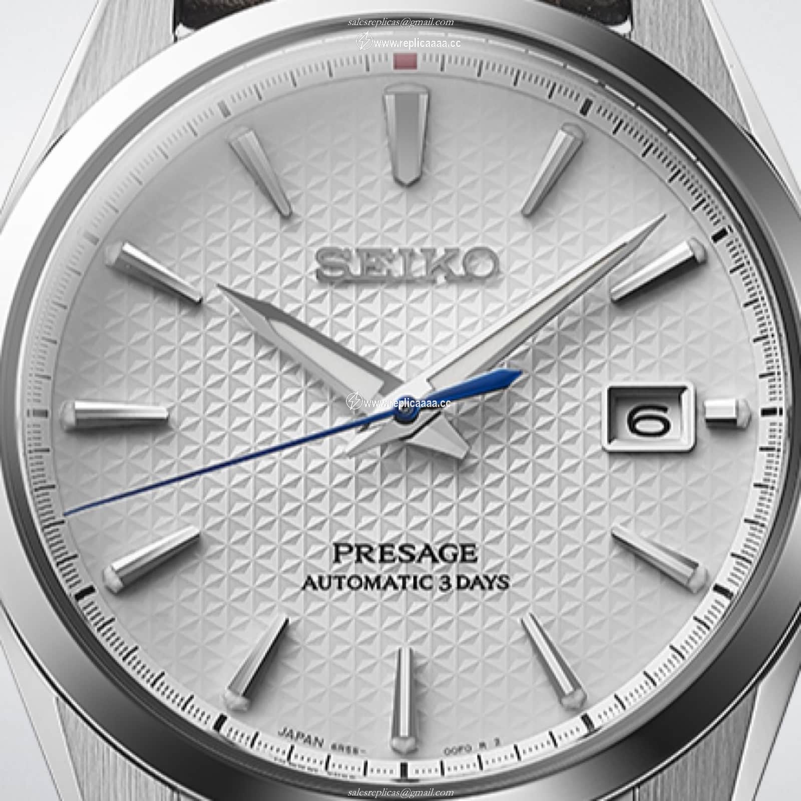 Replica Seiko Presage Sharp Edged 'Laurel' Limited Edition 40mm Mens details White SPB413J1 2 Replica Seiko Presage Sharp Edged 'Laurel' Limited Edition 40mm Mens details White SPB413J1