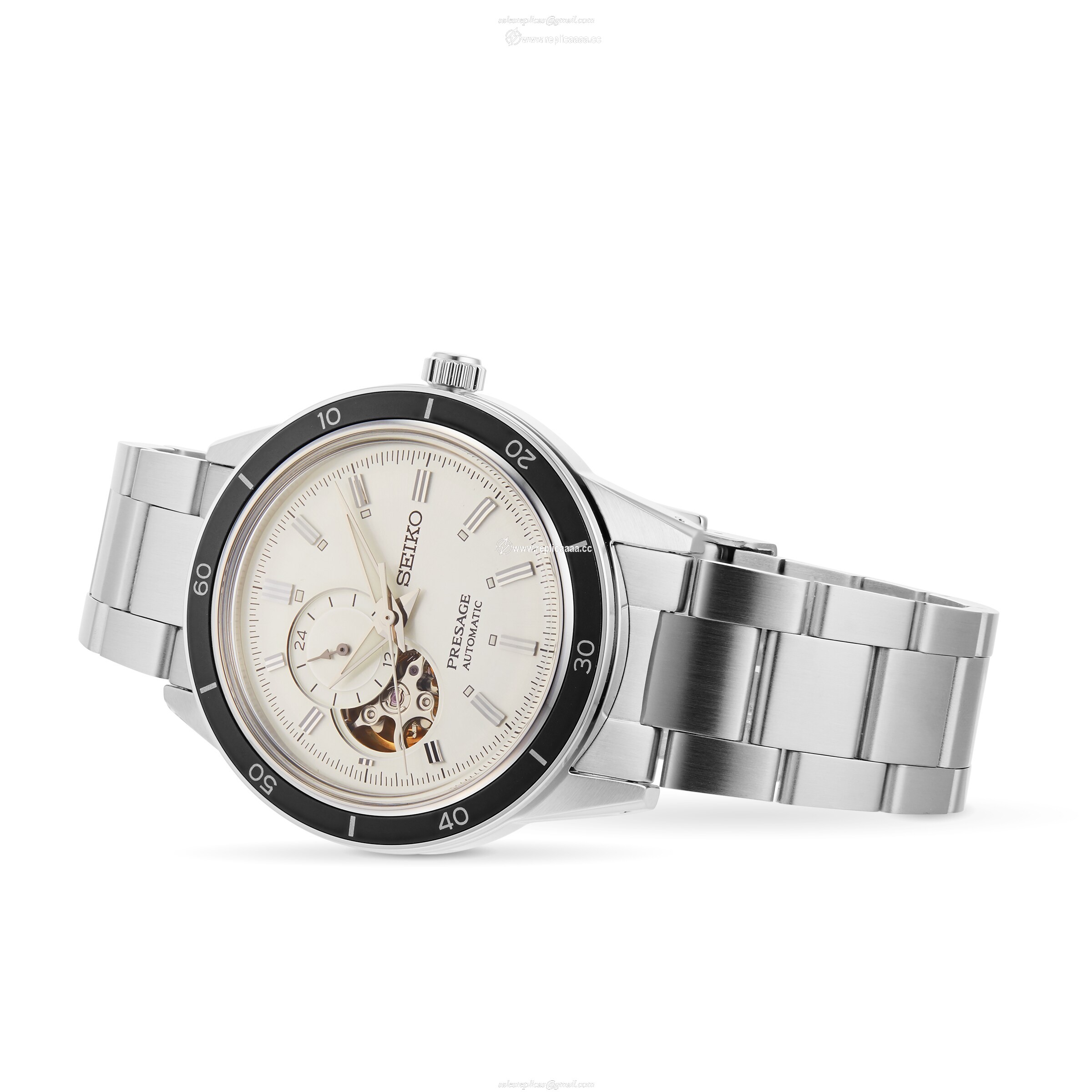 Replica Seiko Style 60s Cream40mm Mens details SSA423J1 2 Replica Seiko Style 60s Cream40mm Mens details SSA423J1