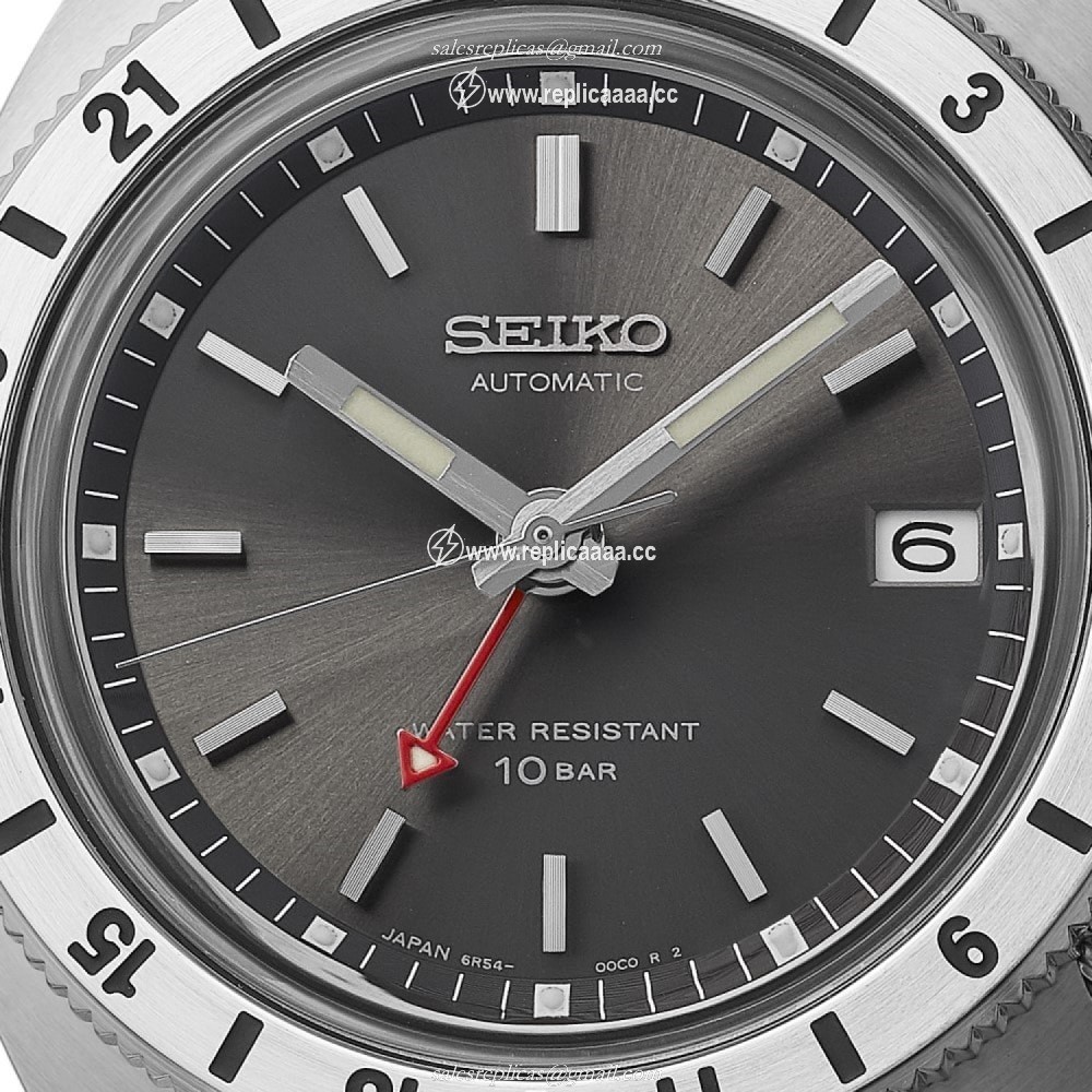 Replica Seiko Prospex Navigator Timer 38.5mm Mens details Grey SPB411J1 2 Replica Seiko Prospex Navigator Timer 38.5mm Mens details Grey SPB411J1