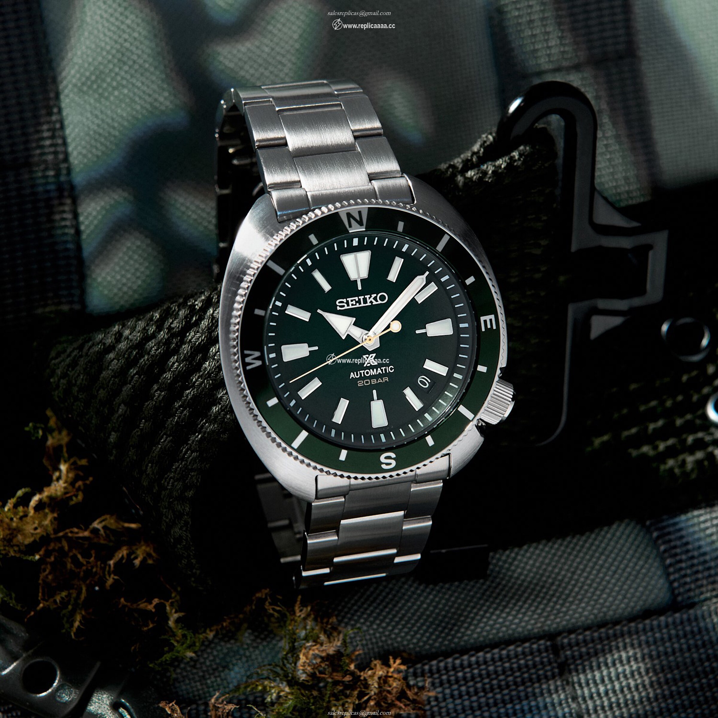 Replica Seiko Tortoise' 42.4mm Mens details SRPH15K1