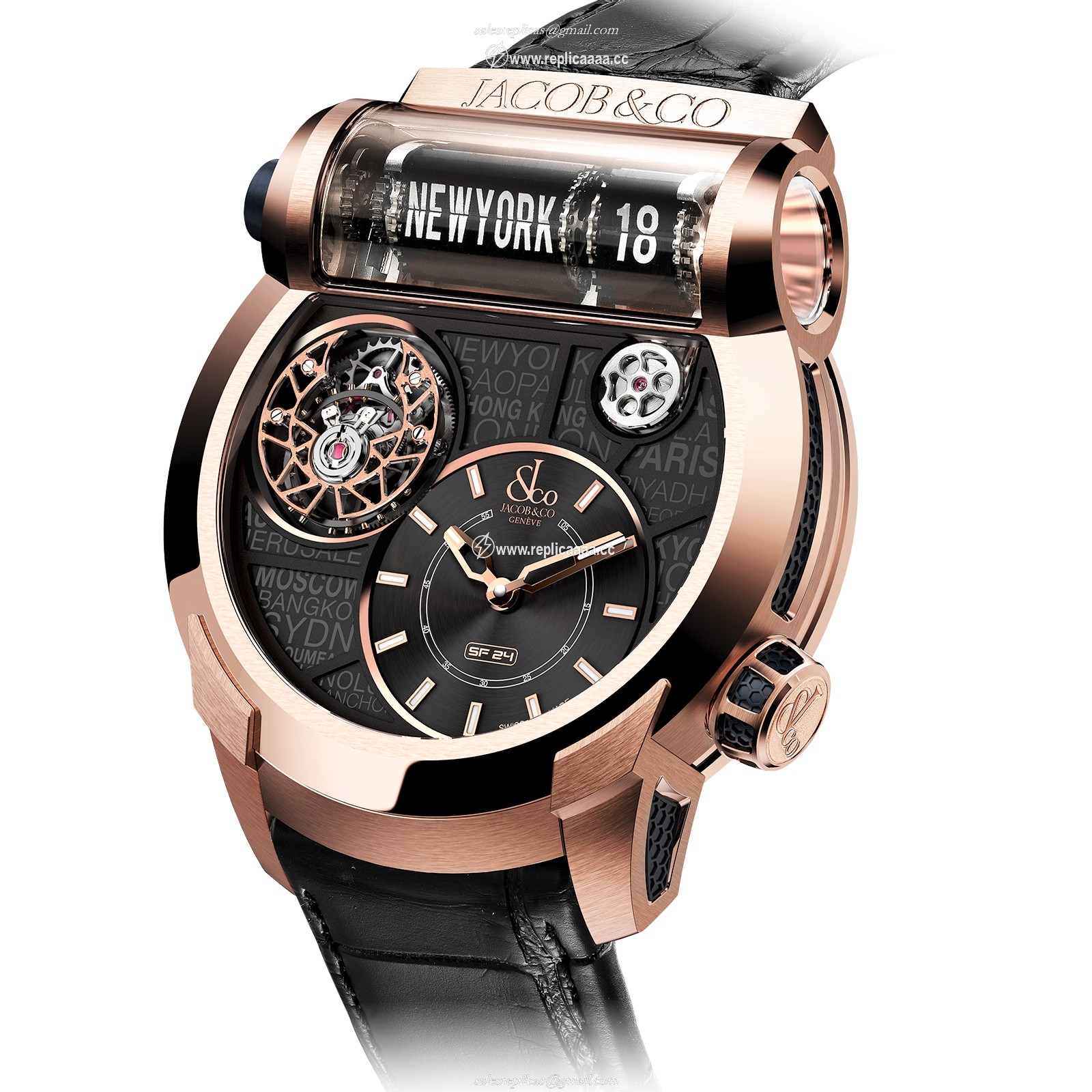 Replica Jacob & Co Epic SF24 Tourbillion ES102.40.NS.LC.ACA4D