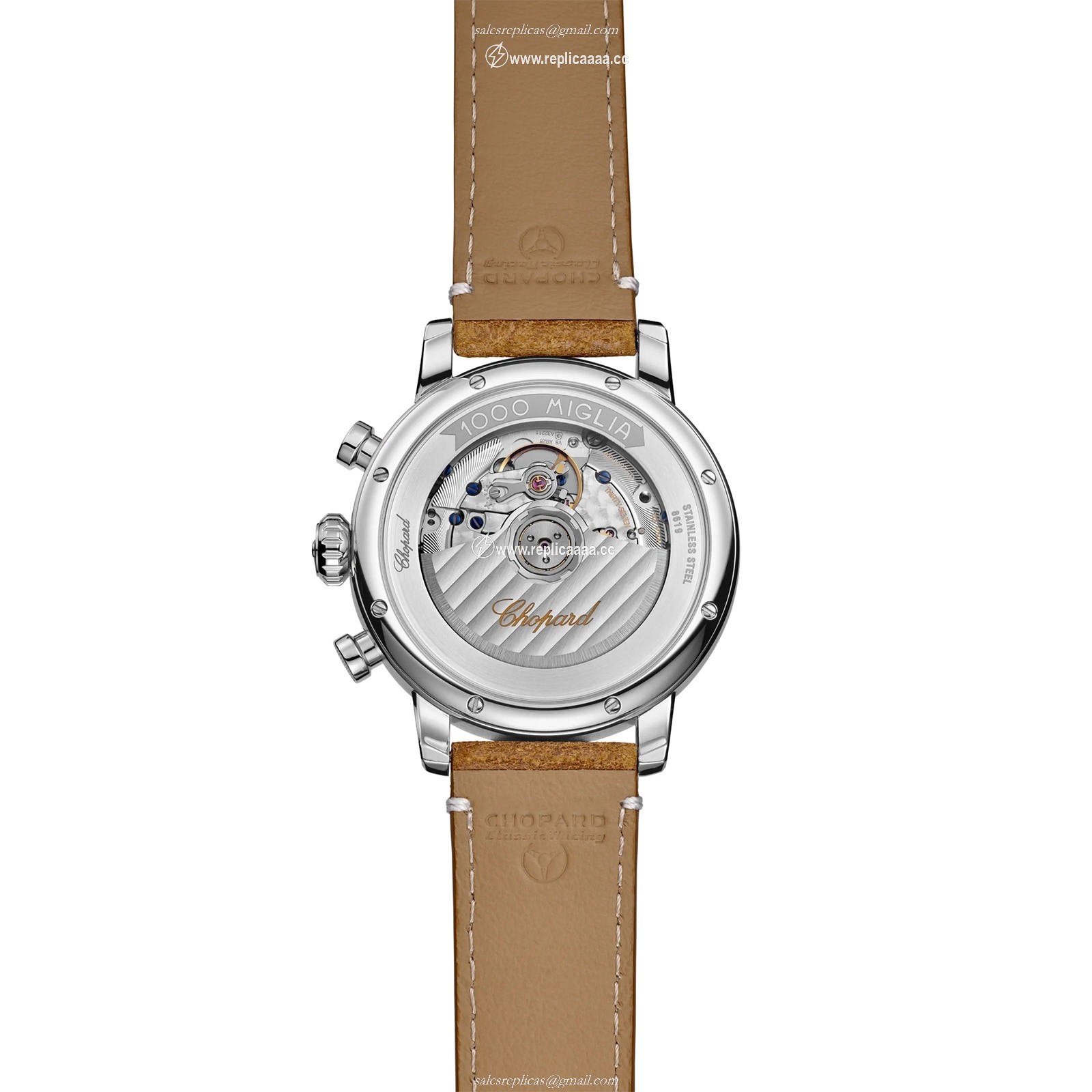 Replica Chopard Mille Miglia Classic Chronograph 40.5mm Mens details Red 168619-3003
