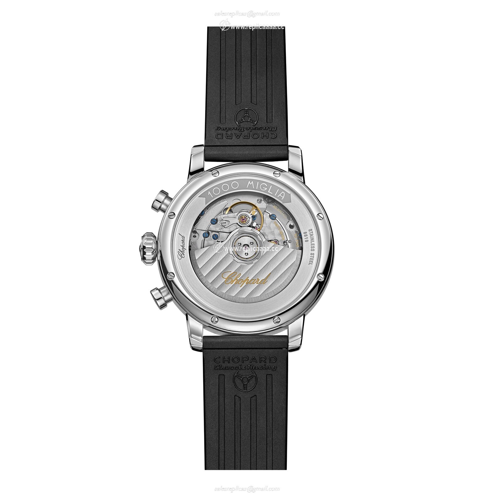 Replica Chopard Mille Miglia Classic Chronograph Automatic Chopard Lucent Steel 40.5mm Mens details 168619-3001 2 Replica Chopard Mille Miglia Classic Chronograph Automatic Chopard Lucent Steel 40.5mm Mens details 168619-3001