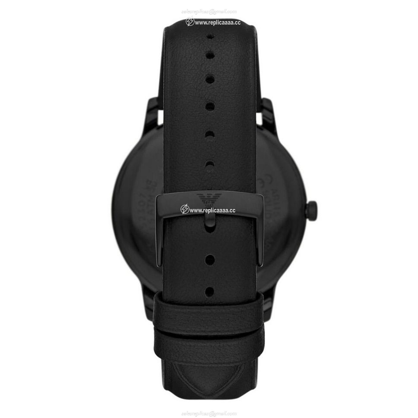 Replica Emporio Armani Minimalist Mens details 42mm Black AR11573 2 Replica Emporio Armani Minimalist Mens details 42mm Black AR11573