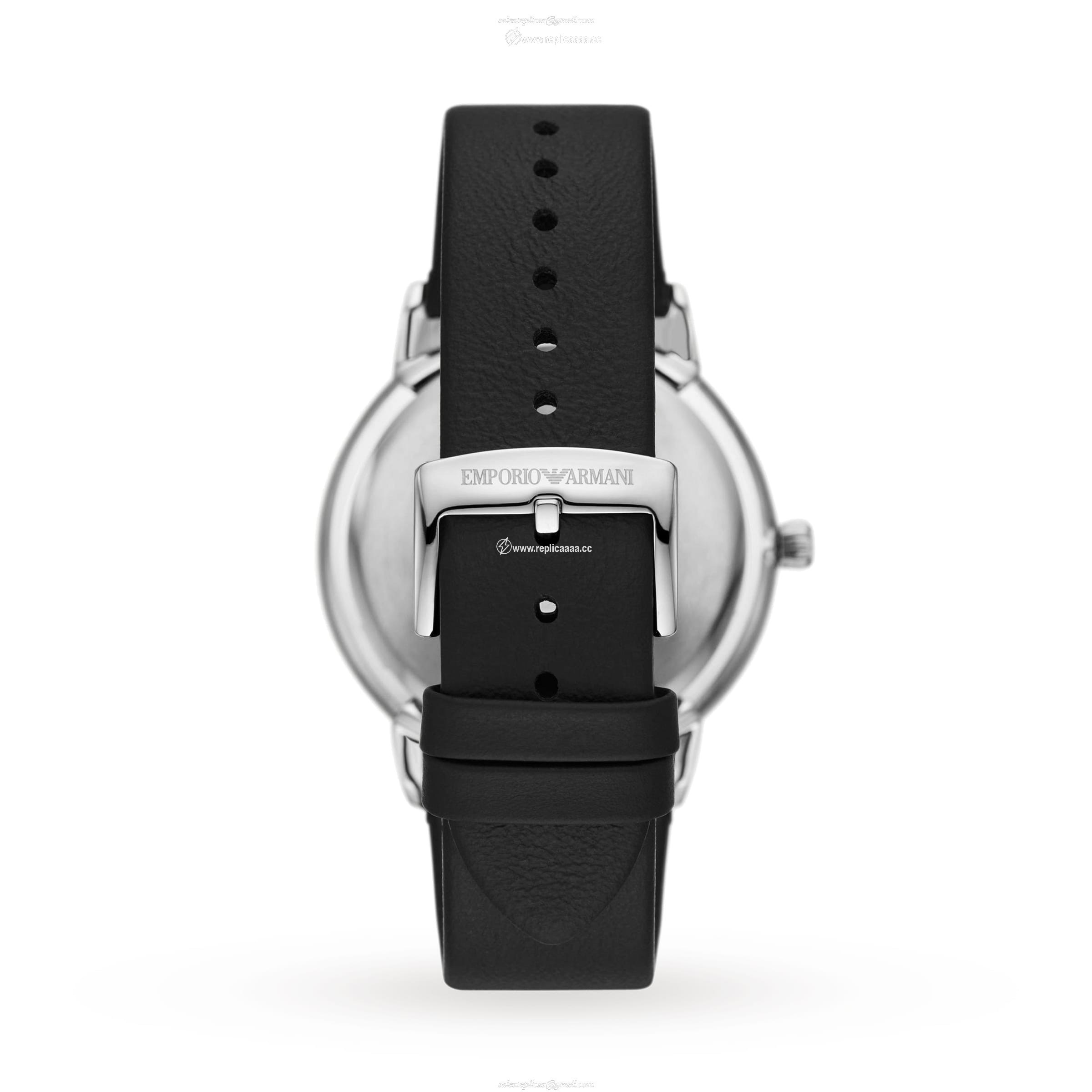 Replica Emporio Armani Ruggero Green Dial Mens details 43mm AR11509