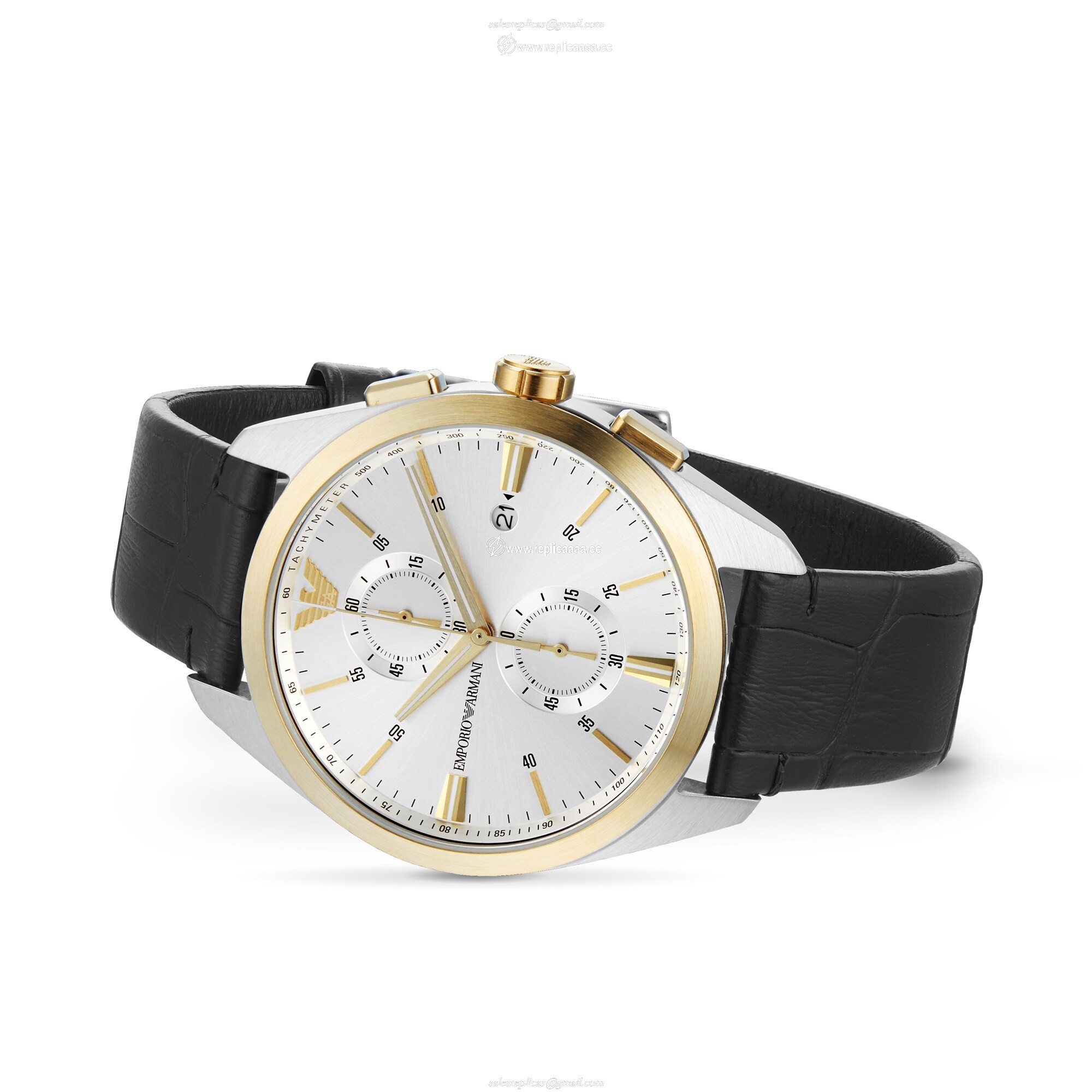 Replica Emporio Armani Claudio Mens details 43mm AR11498