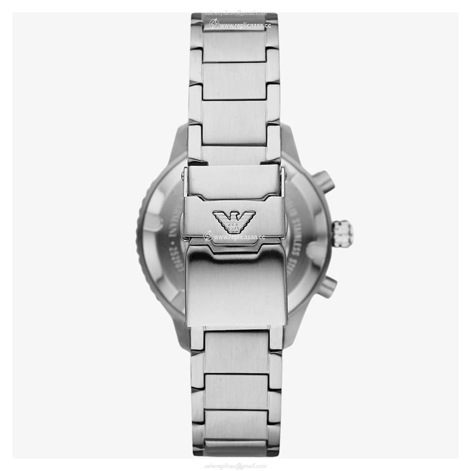 Replica Emporio Armani Diver Chronograph Mens details 43mm AR11500 2 Replica Emporio Armani Diver Chronograph Mens details 43mm AR11500