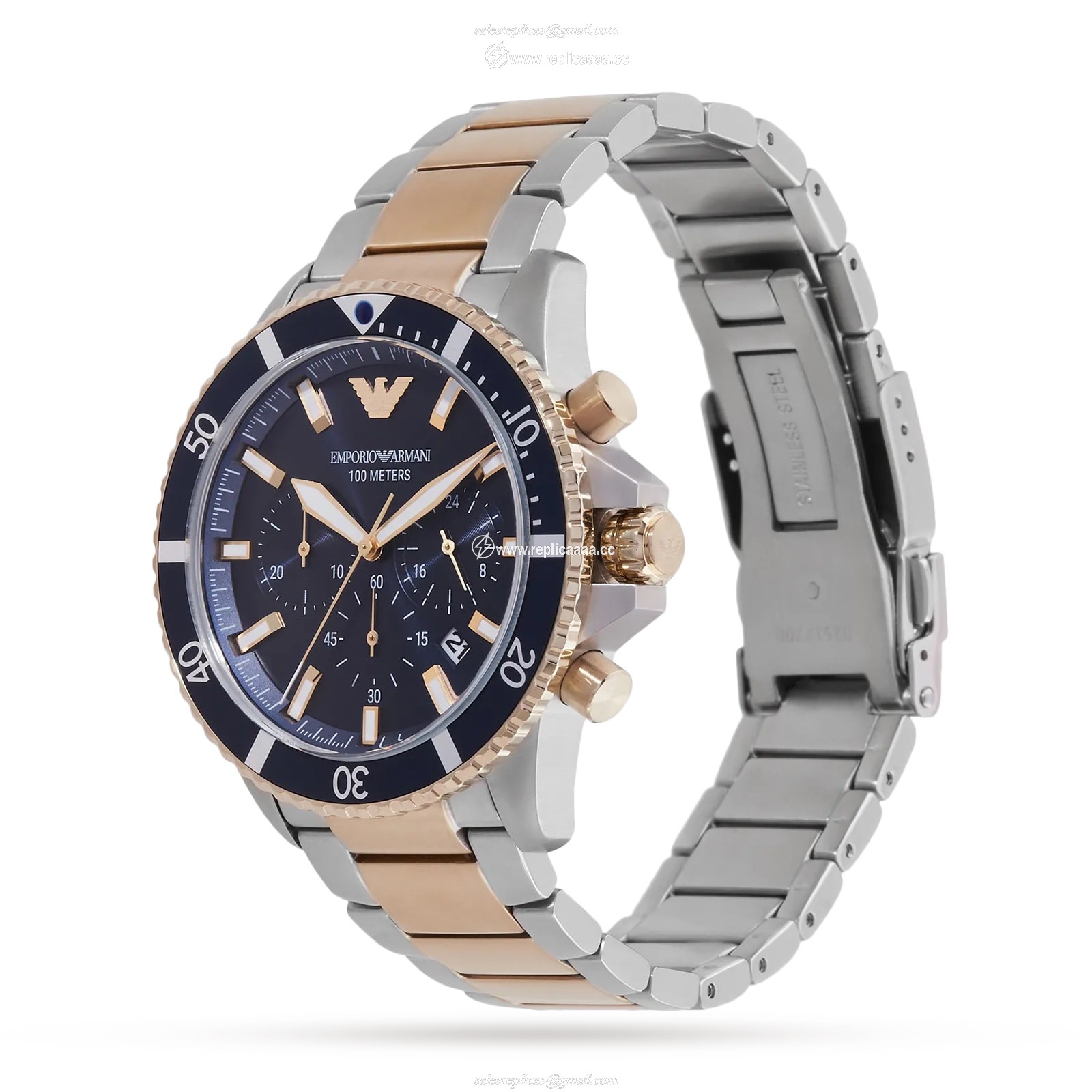Replica Emporio Armani Emporio Armani 43mm Mens details AR11362 2 Replica Emporio Armani Emporio Armani 43mm Mens details AR11362