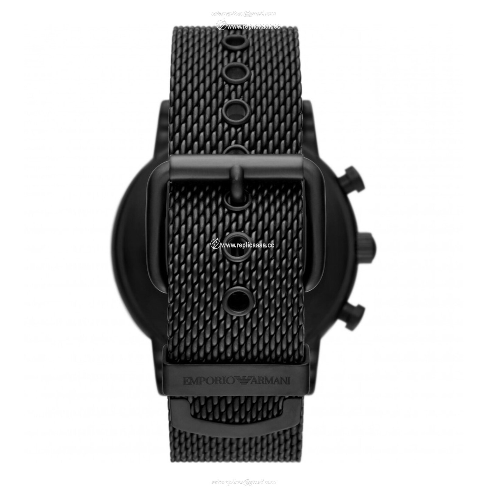 Replica Emporio Armani Luigi Mens details 46mm Green AR11470