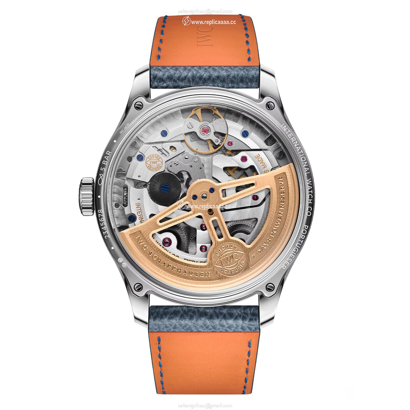 Replica IWC Portugieser Perpetual Calendar 44 Blue Horizon IW503703