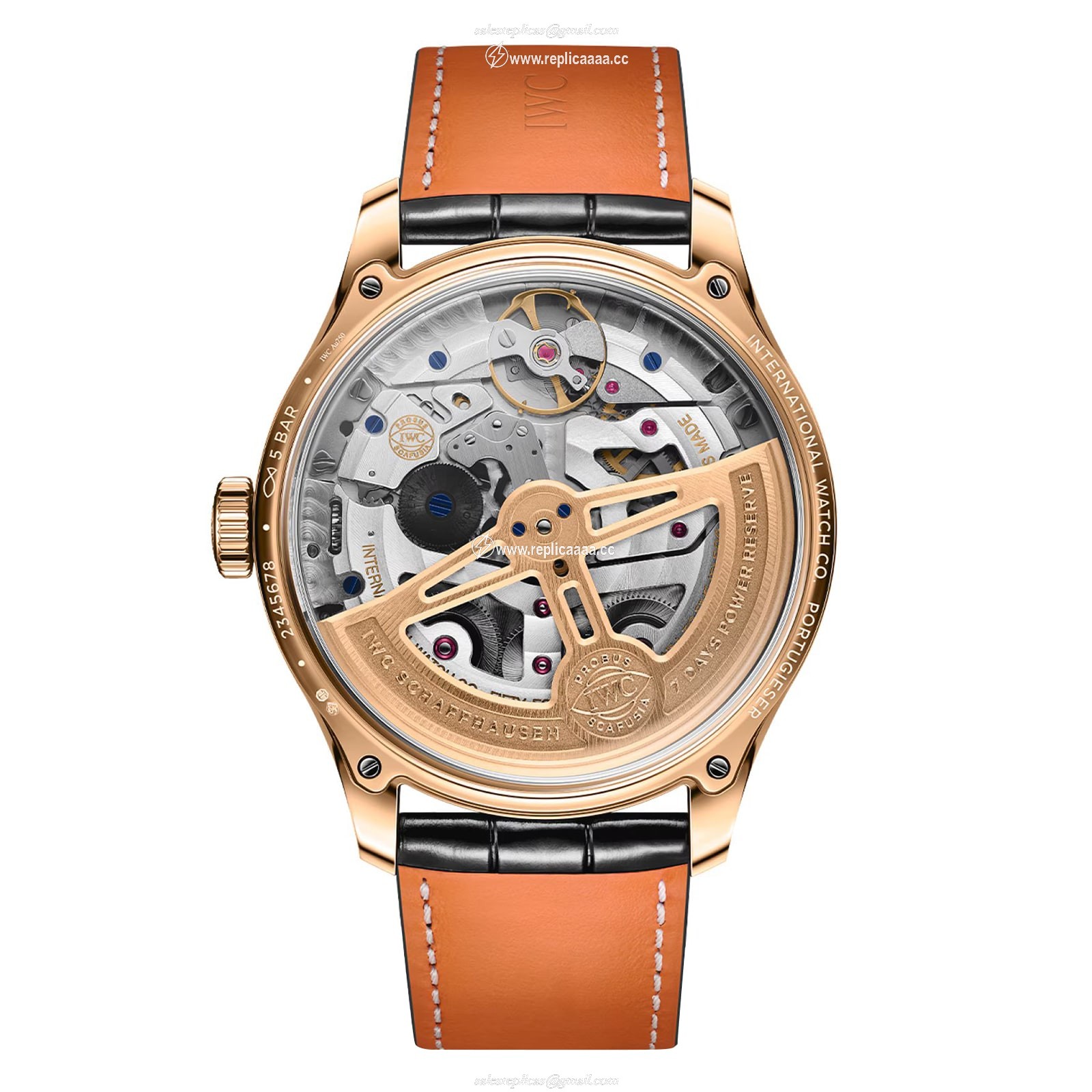 Replica IWC Portugieser Perpetual Calendar 44 Obsidian IW503702
