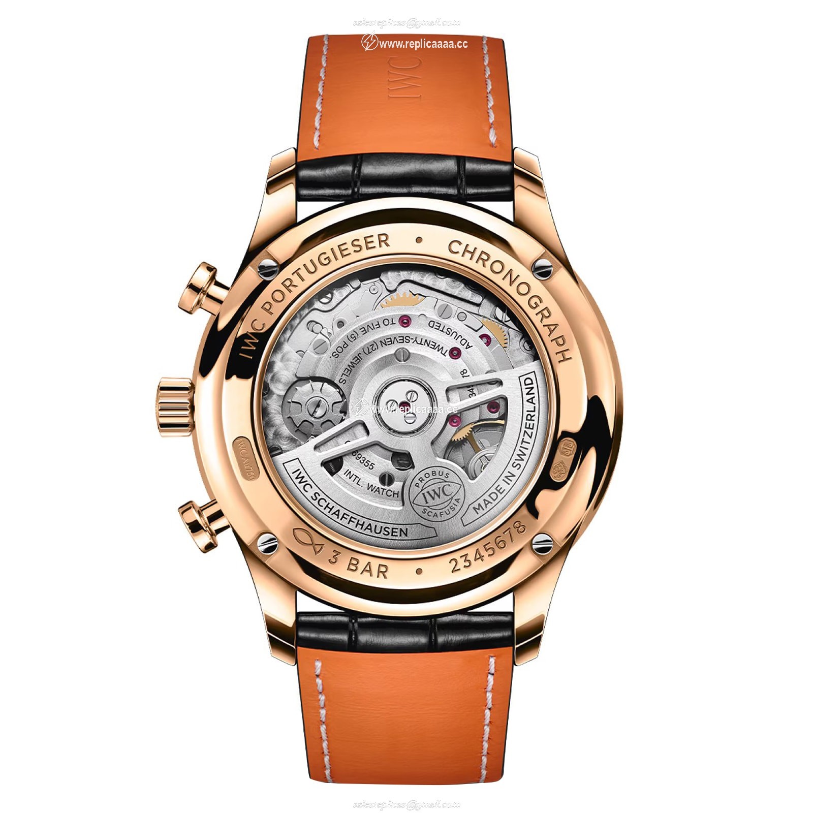 Replica IWC Portugieser Chronograph 41 Obsidian IW371625