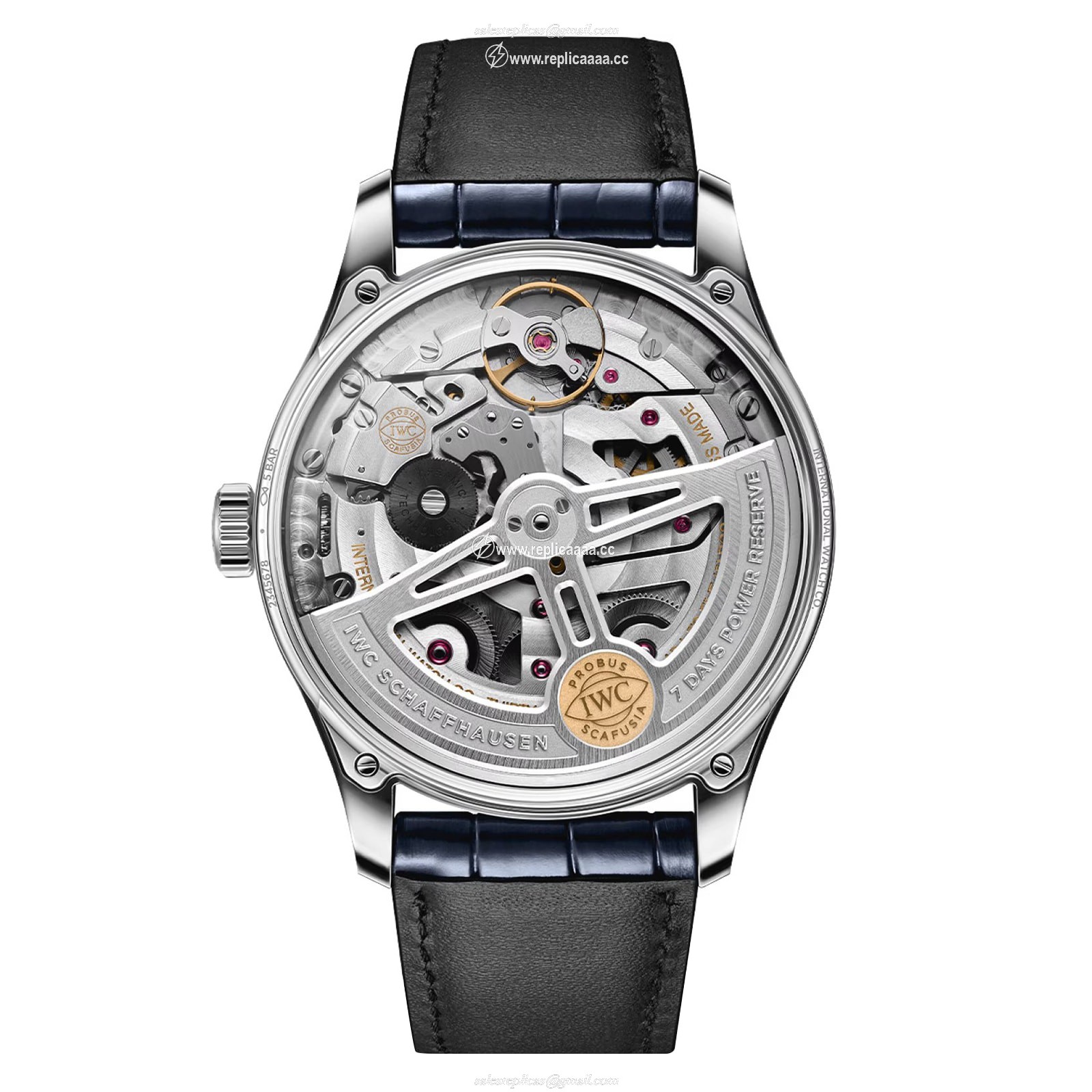 Replica IWC Portugieser Automatic 42 Silver IW501702 2 Replica IWC Portugieser Automatic 42 Silver IW501702