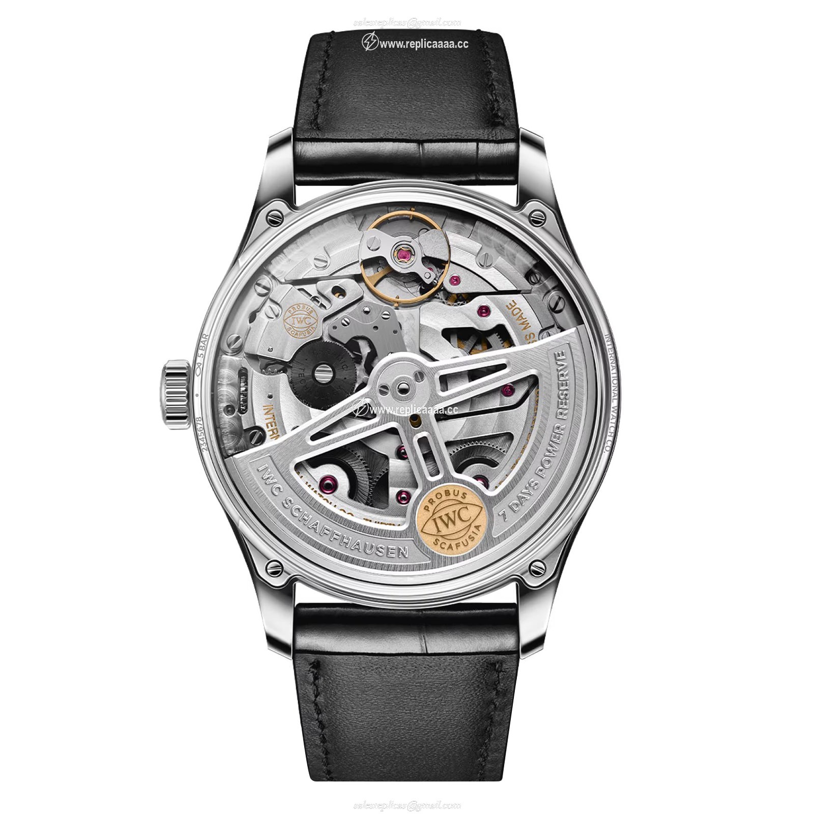 Replica IWC Portugieser Automatic 42 Silver Moon IW501701 2 Replica IWC Portugieser Automatic 42 Silver Moon IW501701