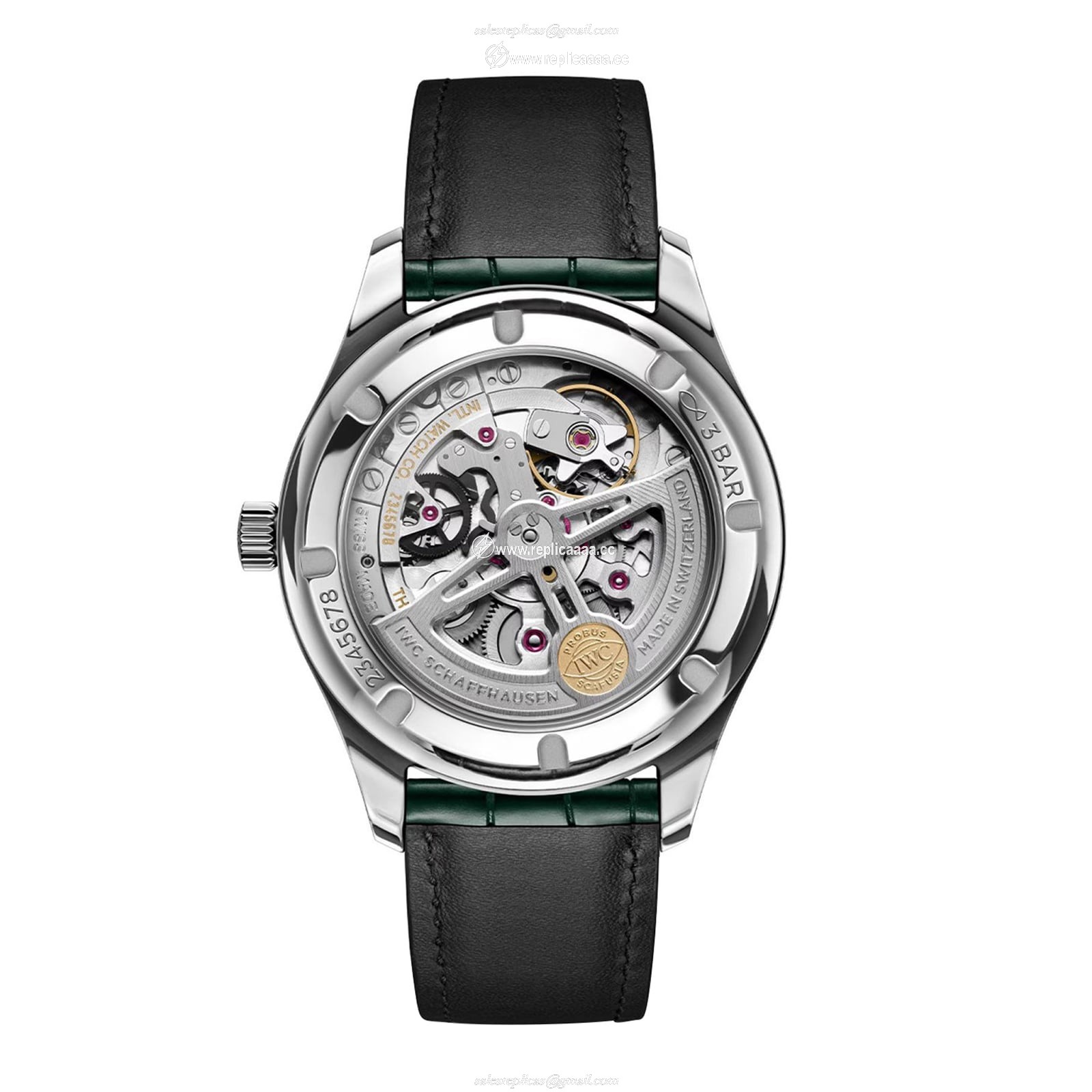 Replica IWC Portugieser Automatic 40mm Mens details Green IW358310