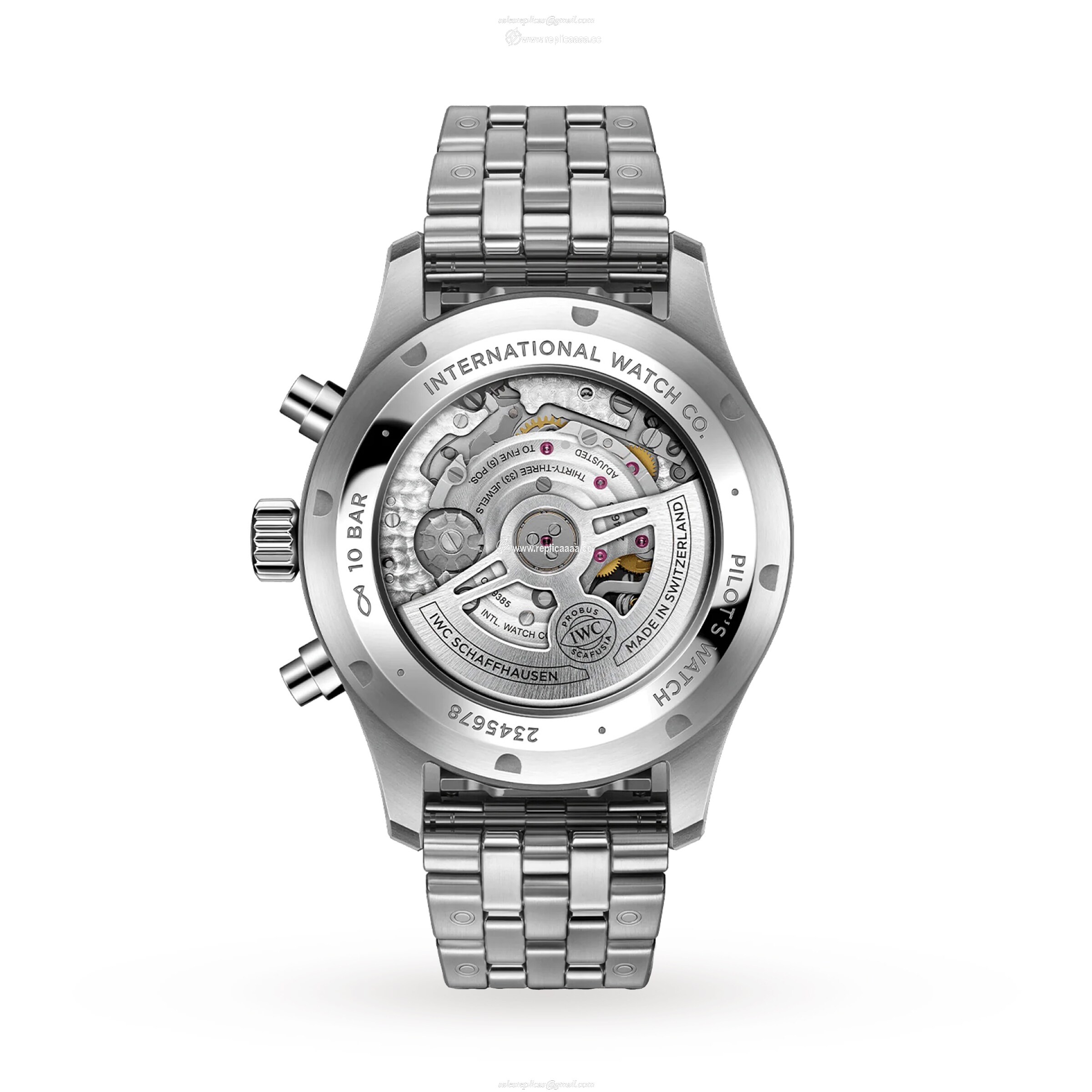 Replica IWC Pilot's details Chronograph 43mm IW378004 2 Replica IWC Pilot's details Chronograph 43mm IW378004